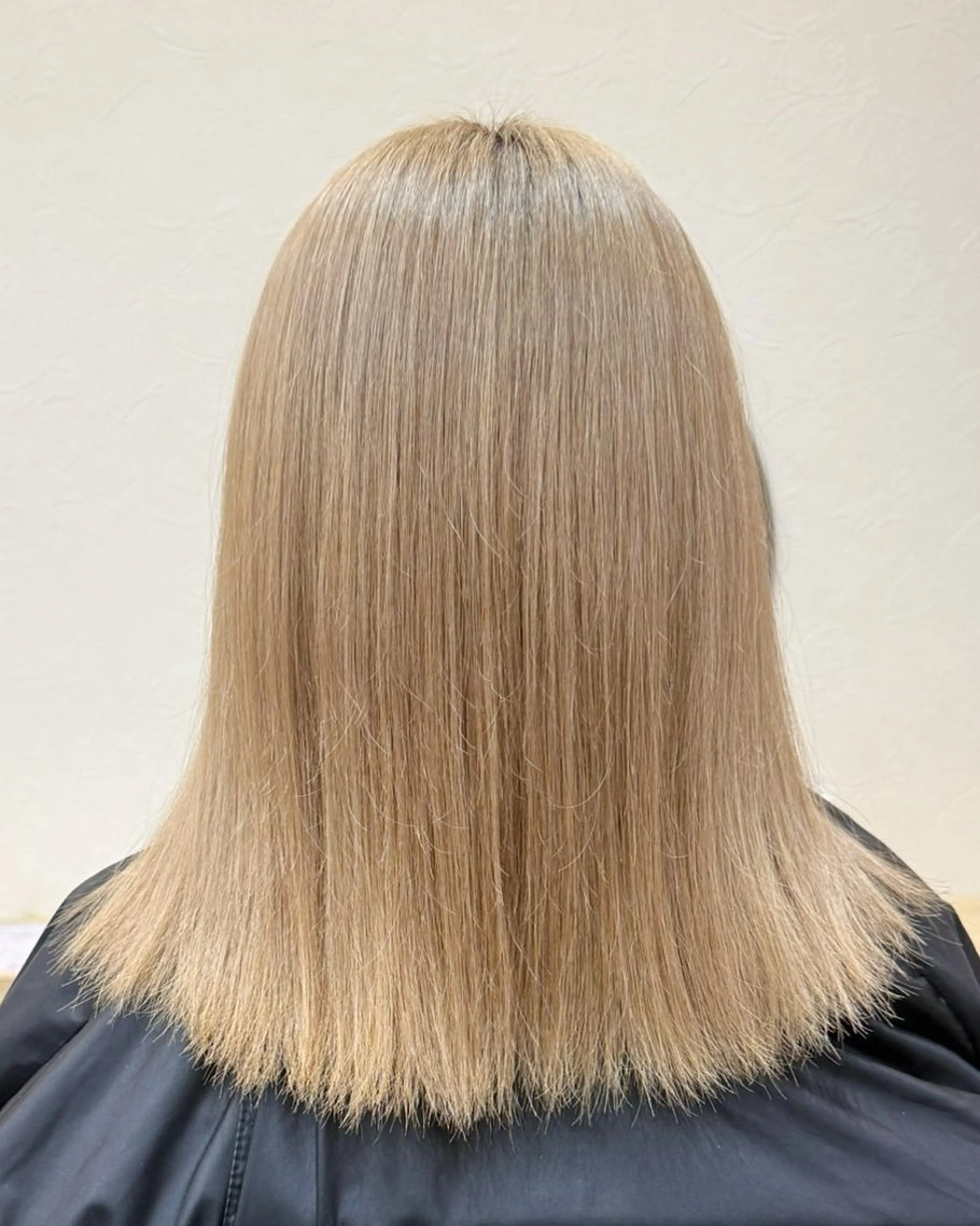 ミディアム カラー ブリーチ ケアブリーチ トリートメント ヘアカラー トリートメント ✨透明感ブリーチ✨ 髪質改善カラー✨のヘアスタイル