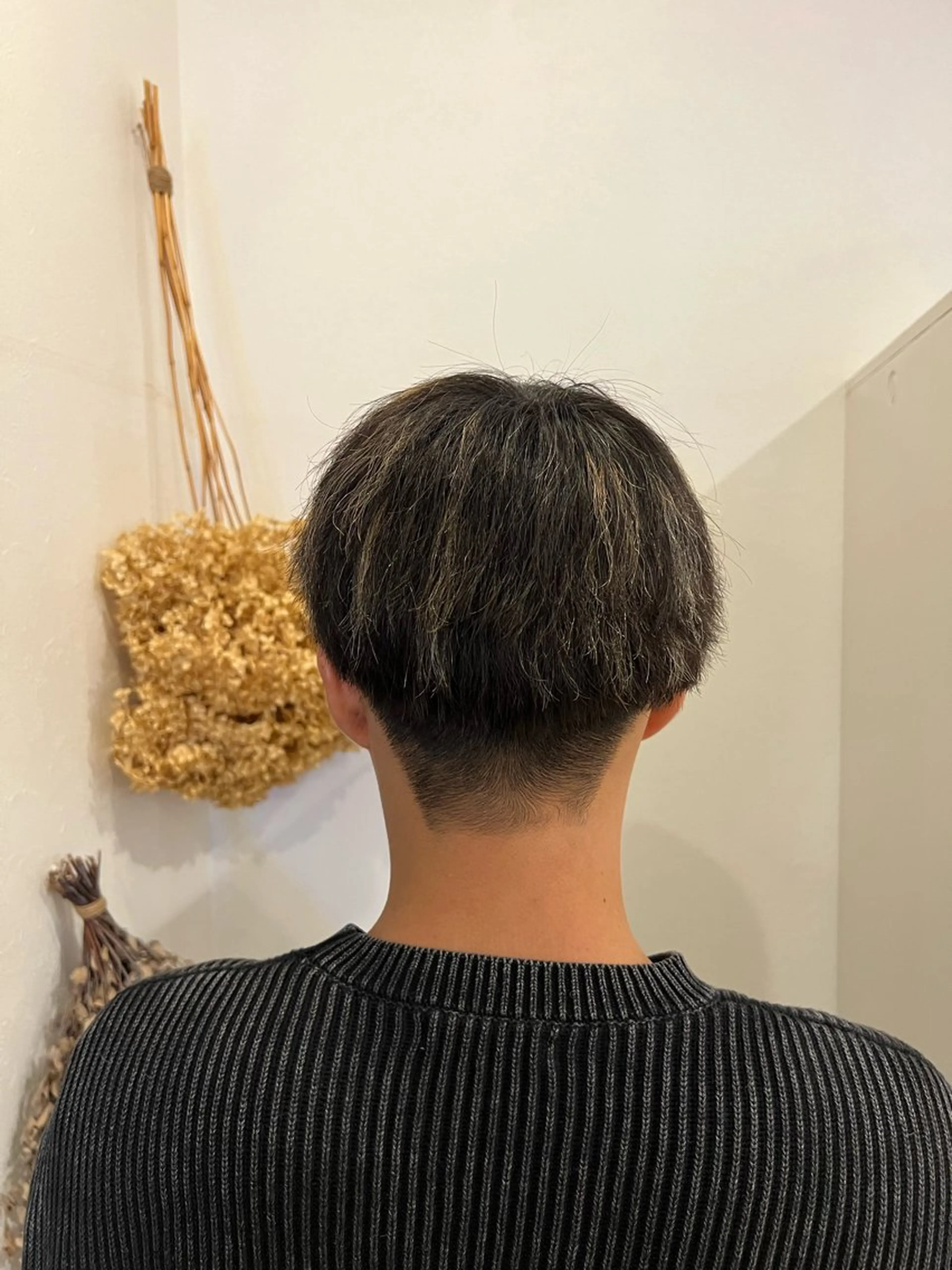 ショート 【本陣】カット モデル/朝岡 慧のヘアスタイル