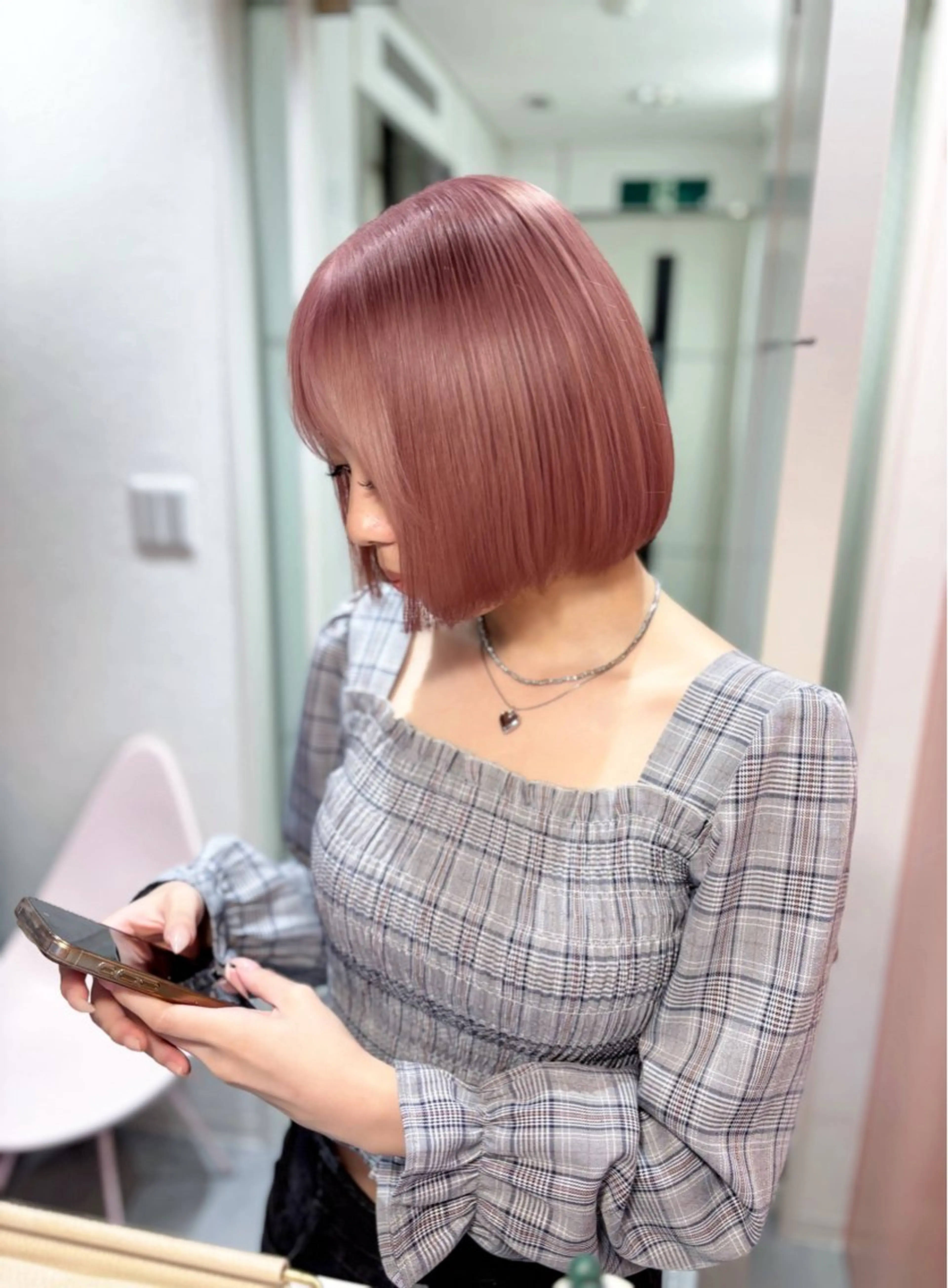 ショート ヘアカラー 女性専用サロン iiro所属・【レイヤー/似合わせ 】Hina🎀のヘアスタイル