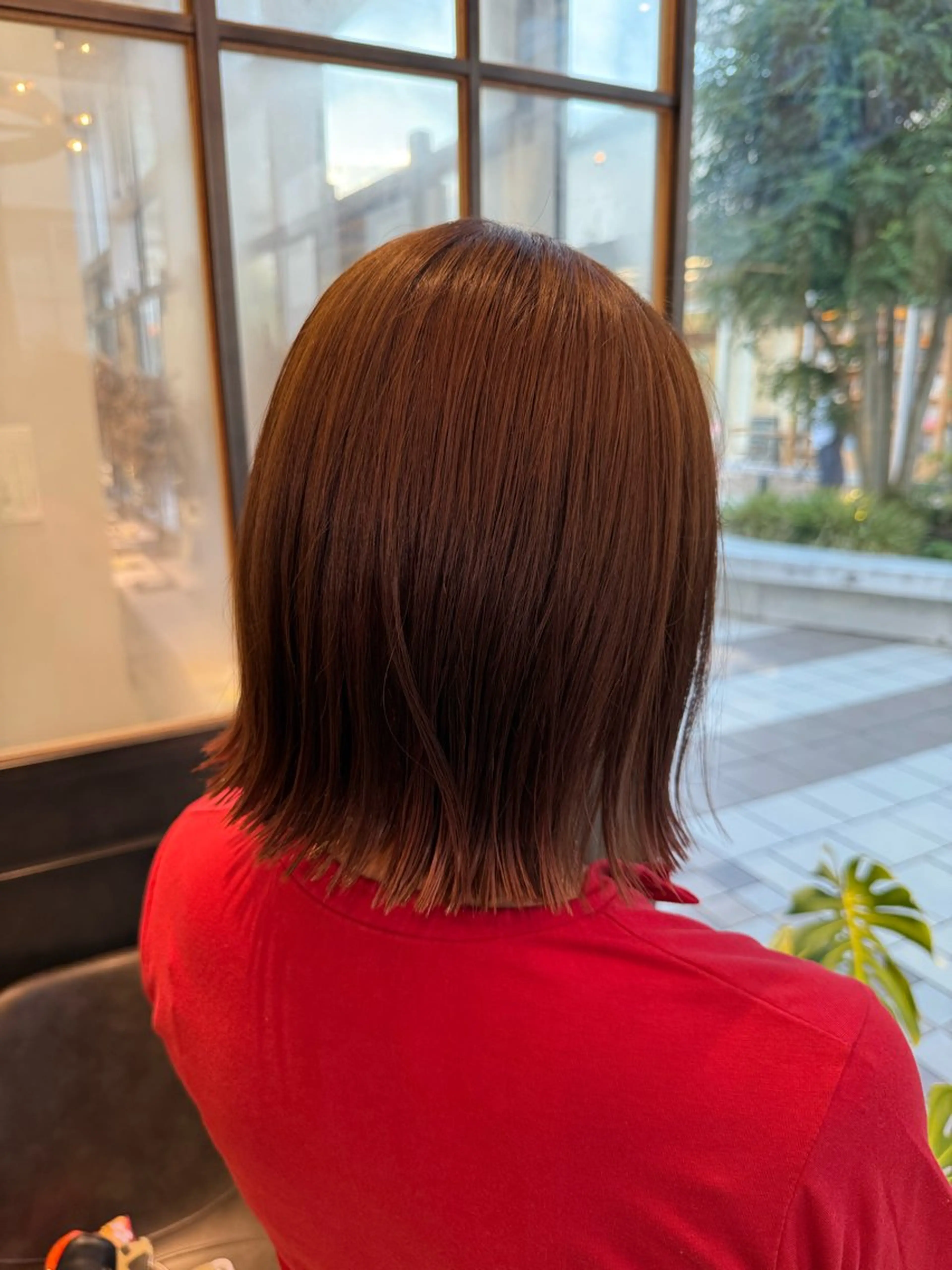 ショート カット ヘアカラー レイヤーカット /momocaのヘアスタイル