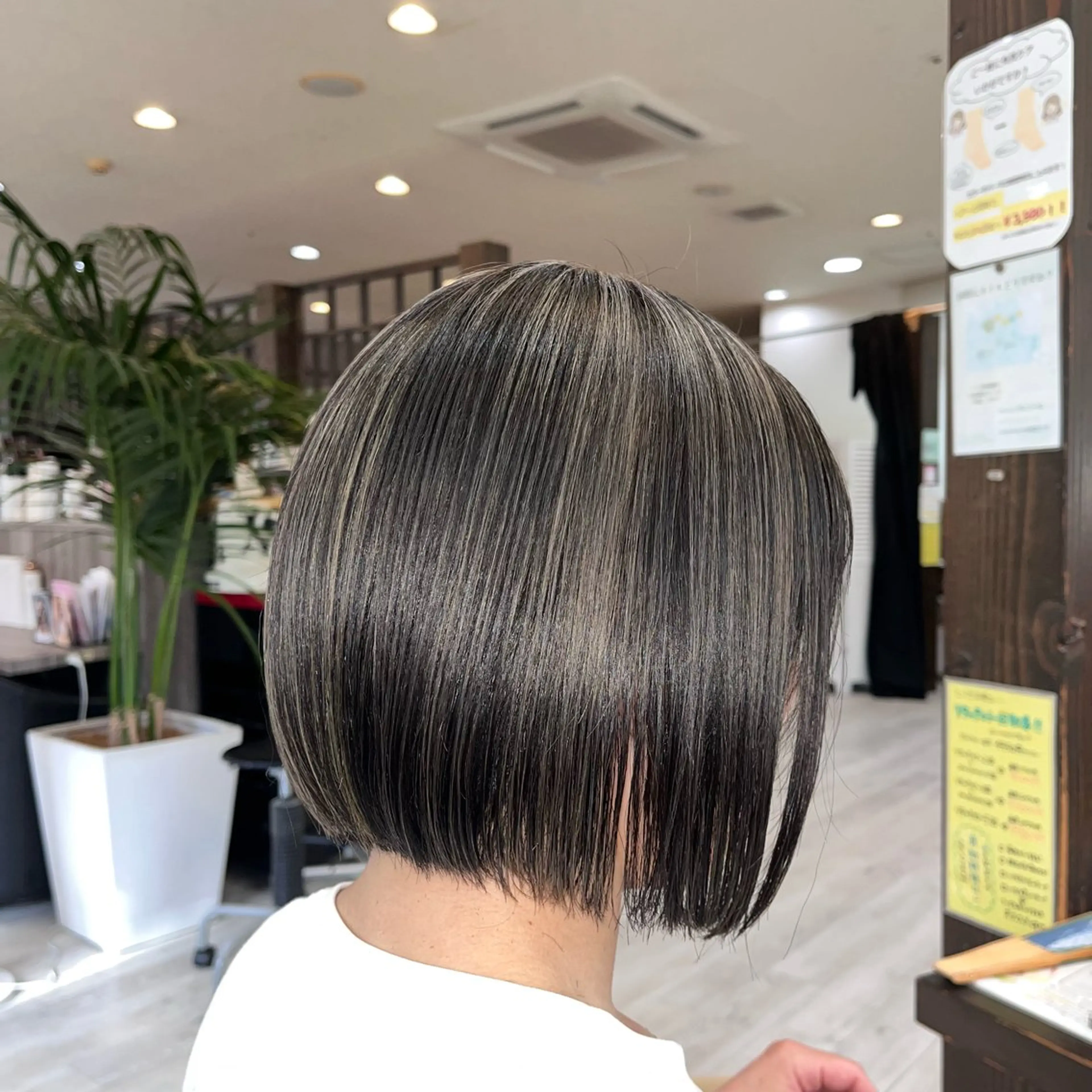 ショート 西 沙菜/トレンド カラー/透明感カラーのヘアスタイル