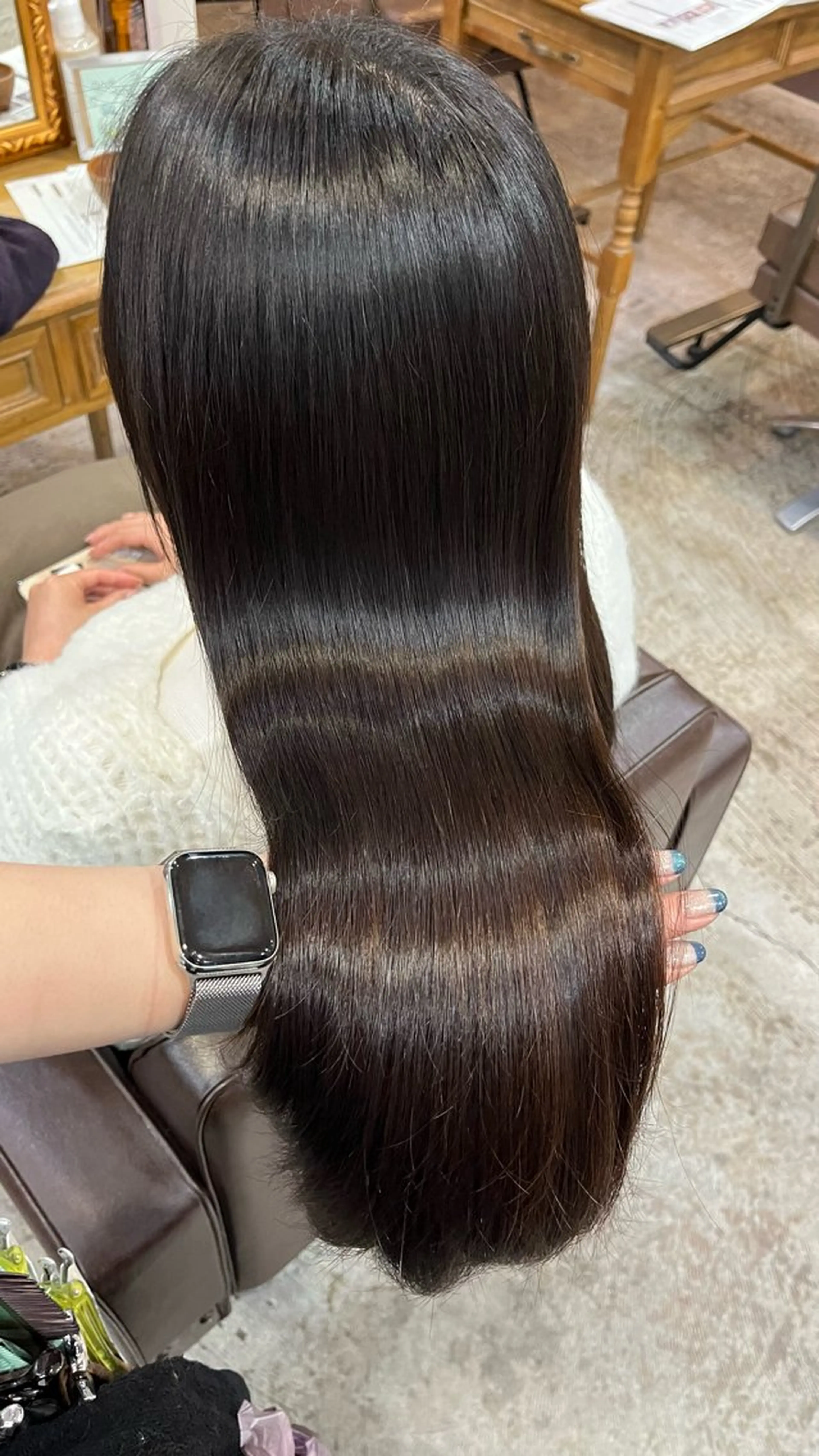 ロング カット トリートメント 韓国風🇰🇷 makoのヘアスタイル
