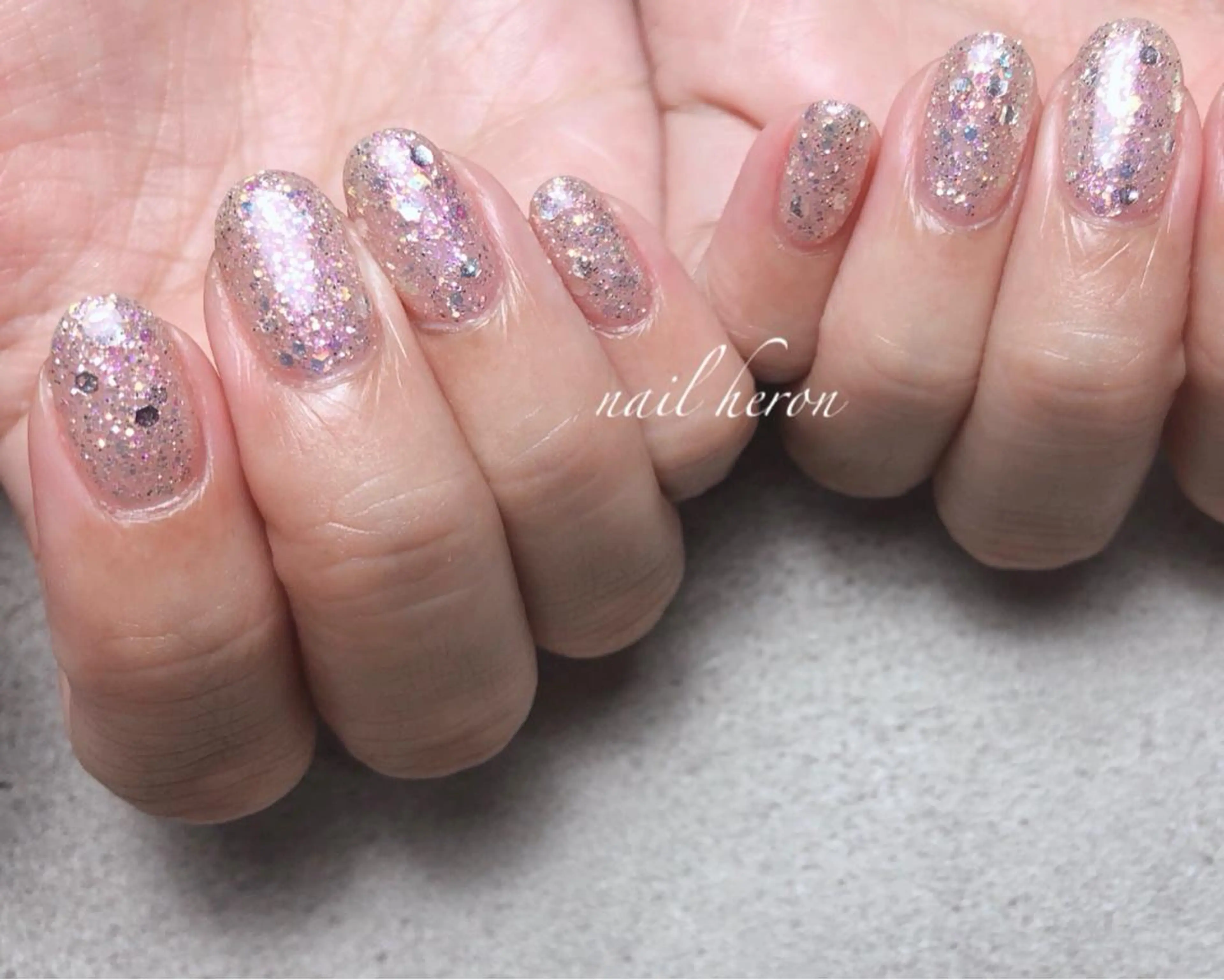 ネイル ラメ(グリッター) ハンドネイル nail heron所属・saki_ nail heronのその他イメージ