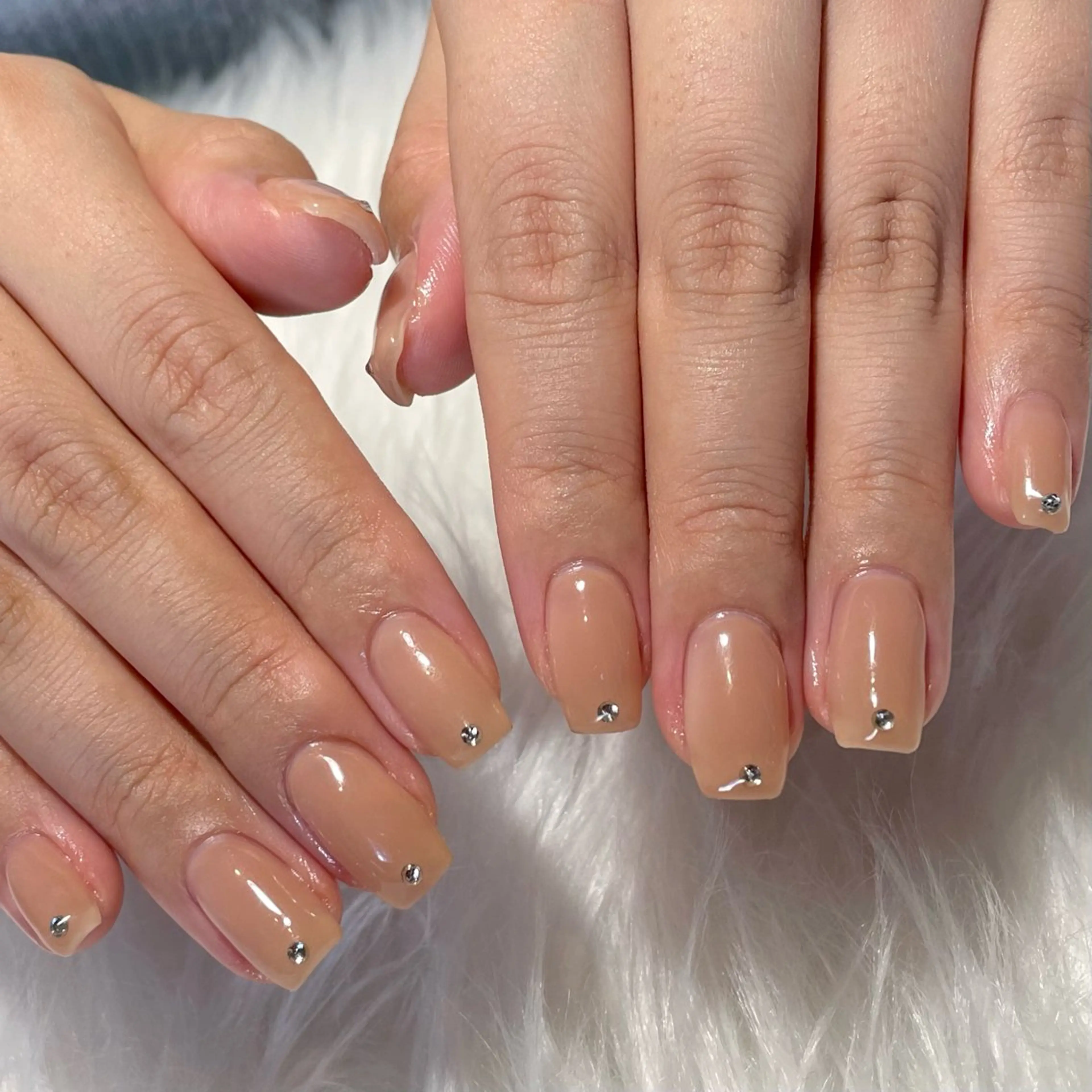 ネイル ストーンネイル neige Kouzukiのネイルデザイン