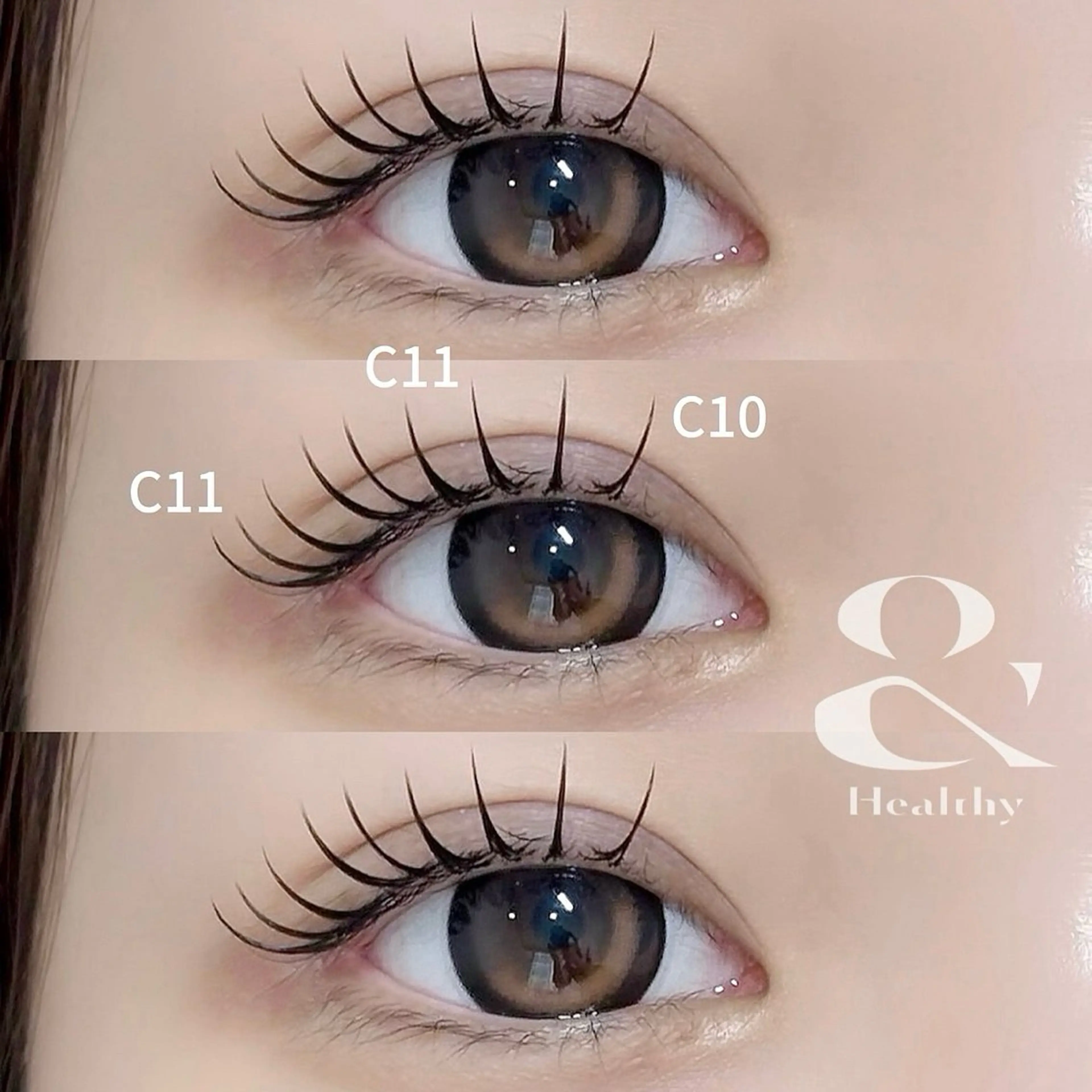 【マツエク➕パーマ】＆Healthyアンドヘルシー、LED80本の写真