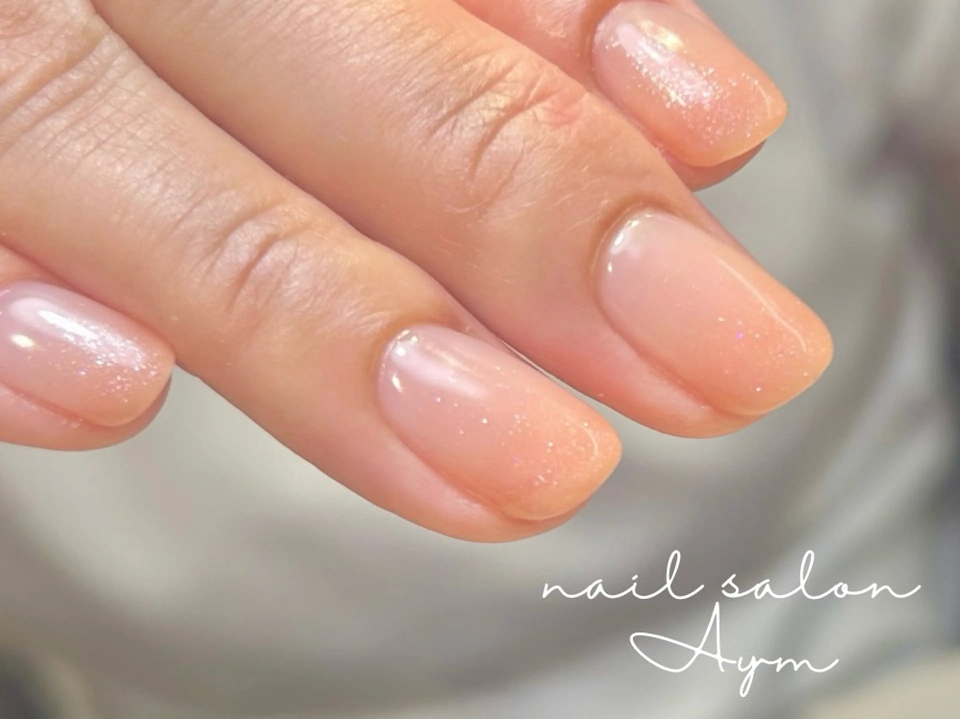 ネイル シンプルネイル ハンドネイル nail salon  Aym所属・nail salon Aymのネイルデザイン