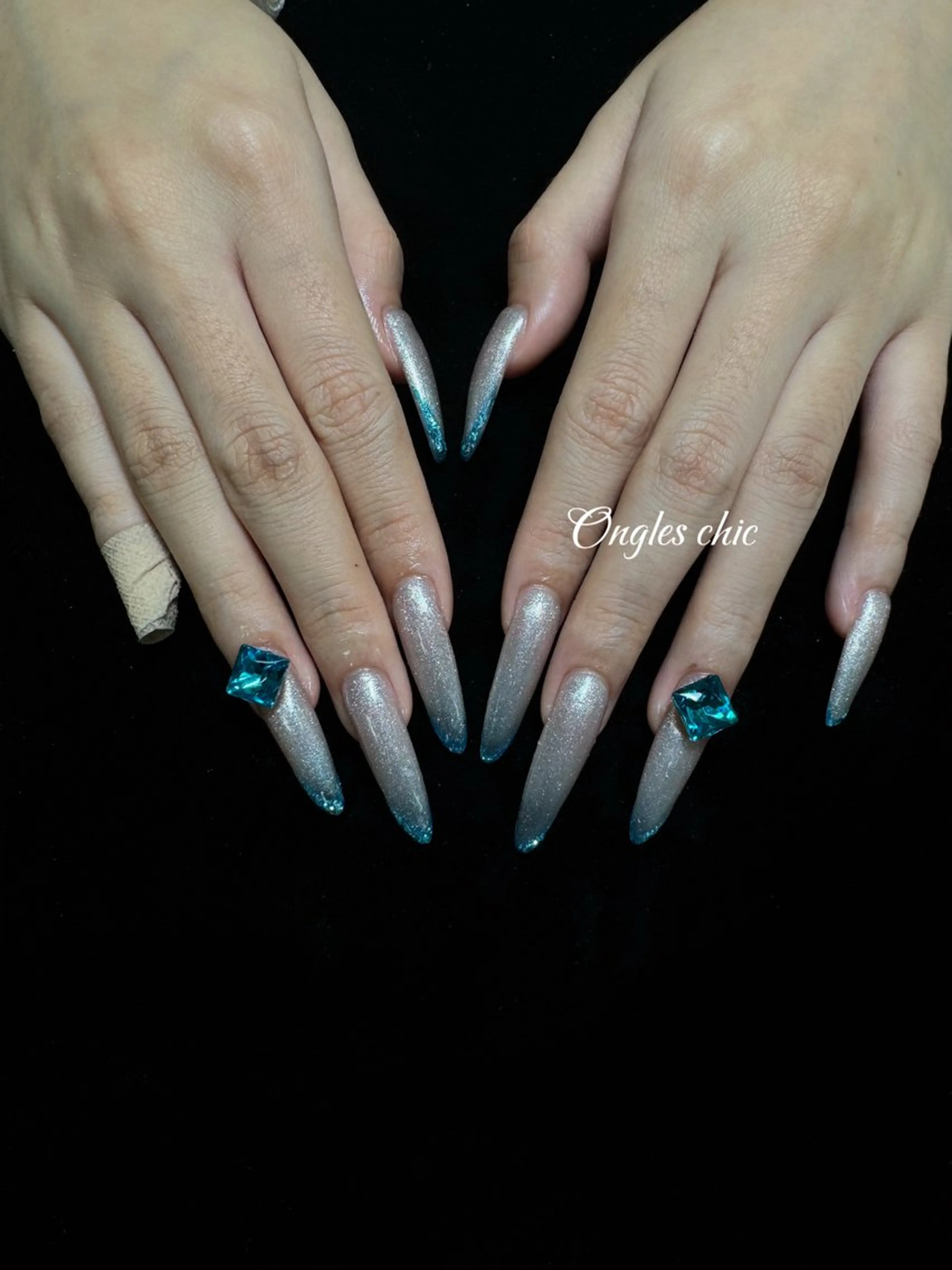 ネイル ハンドネイル ongles chicのネイルデザイン