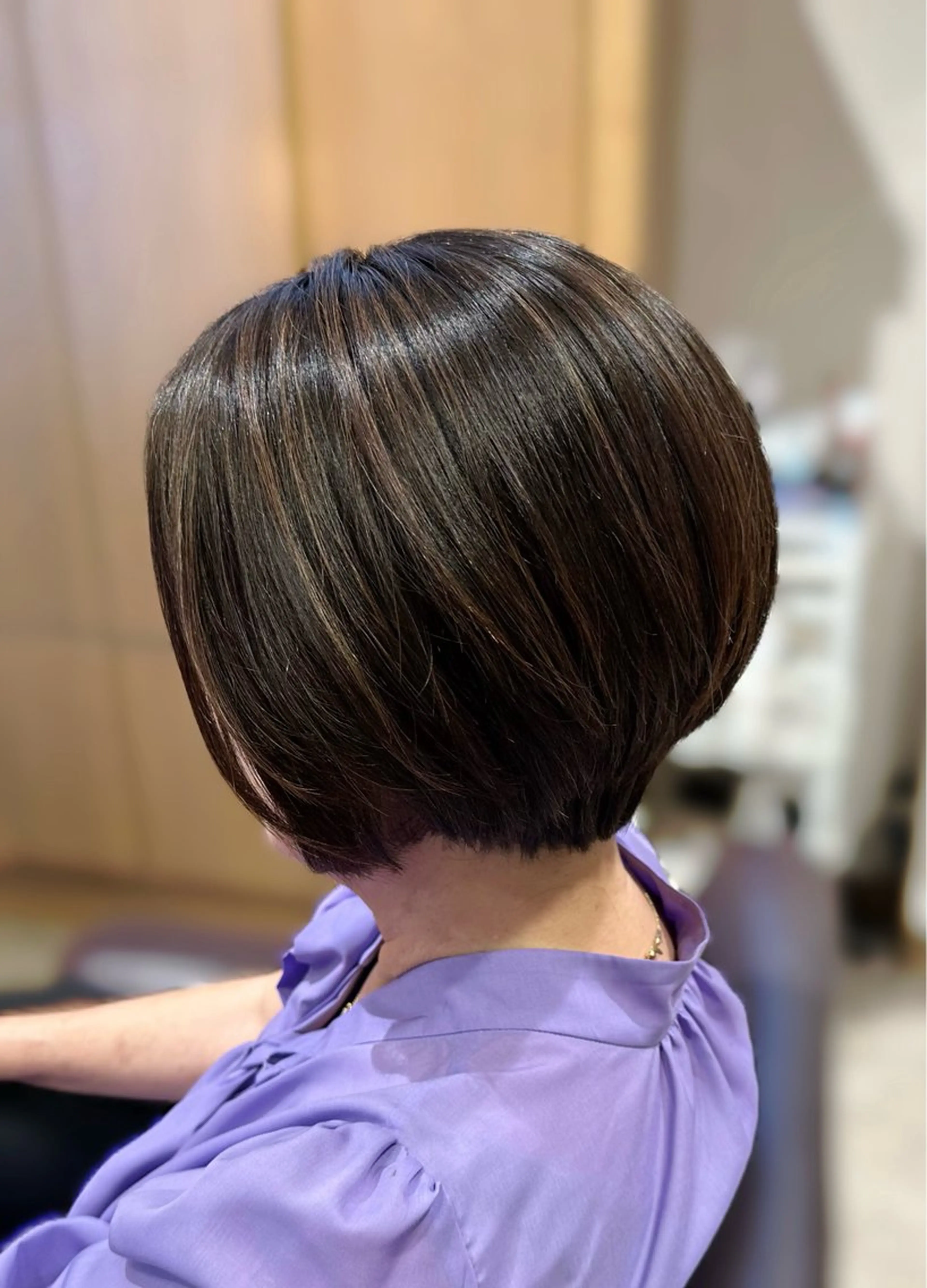 ショート カラー ショートボブ アディクシーカラー ブリーチ デザインカラー ハイライトカラー カット ヘアカラー トリートメント 韓国風ﾊﾟｰﾏ❁﻿ fu-ka❁艶ｶﾗｰのヘアスタイル