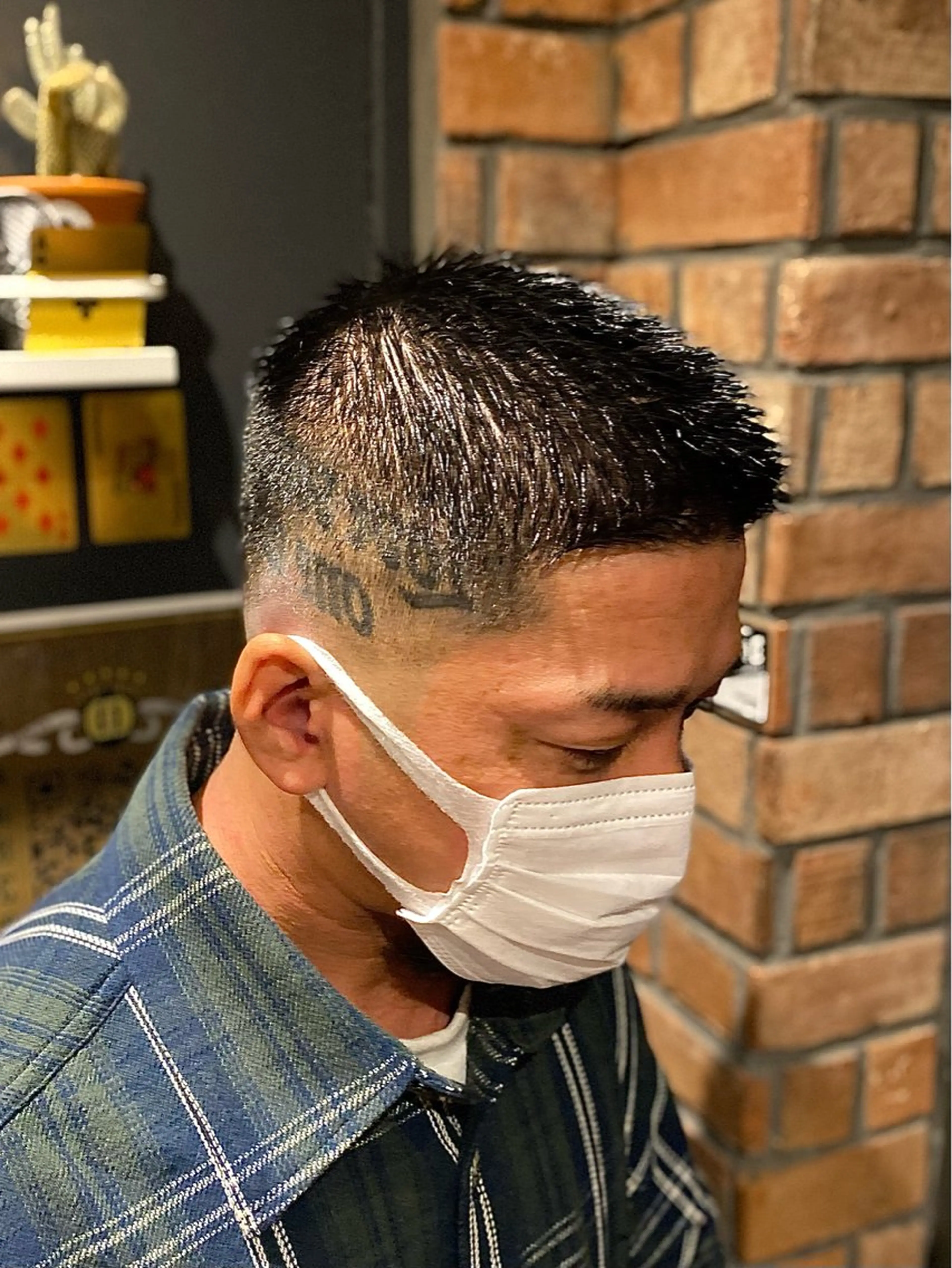 ショート 阿賀 佑季のヘアスタイル