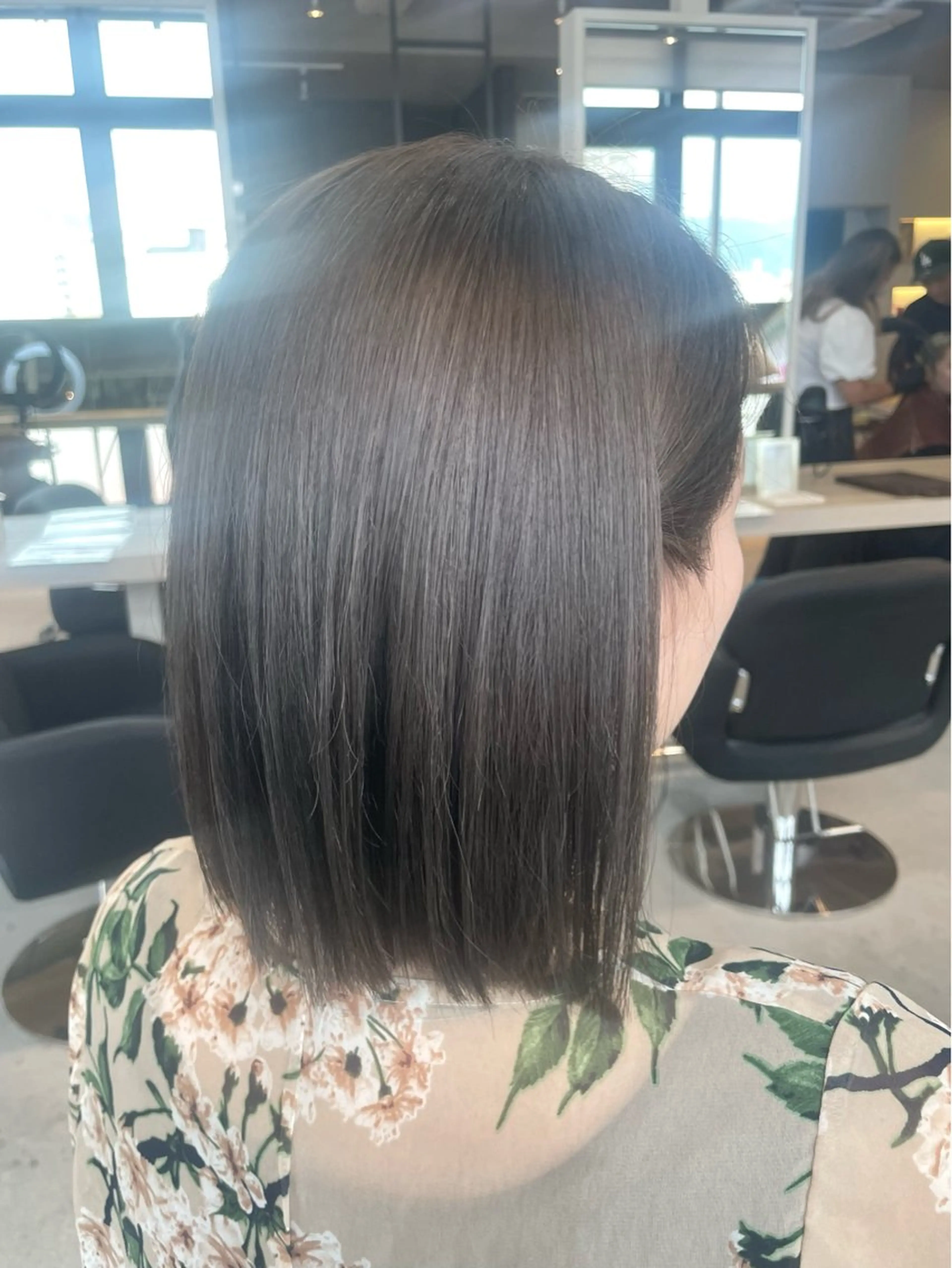 ショート カラー ブリーチ 透明感カラー ブリーチなしカラー LUDIQUE【ルディック】所属・AKI ✄のヘアスタイル