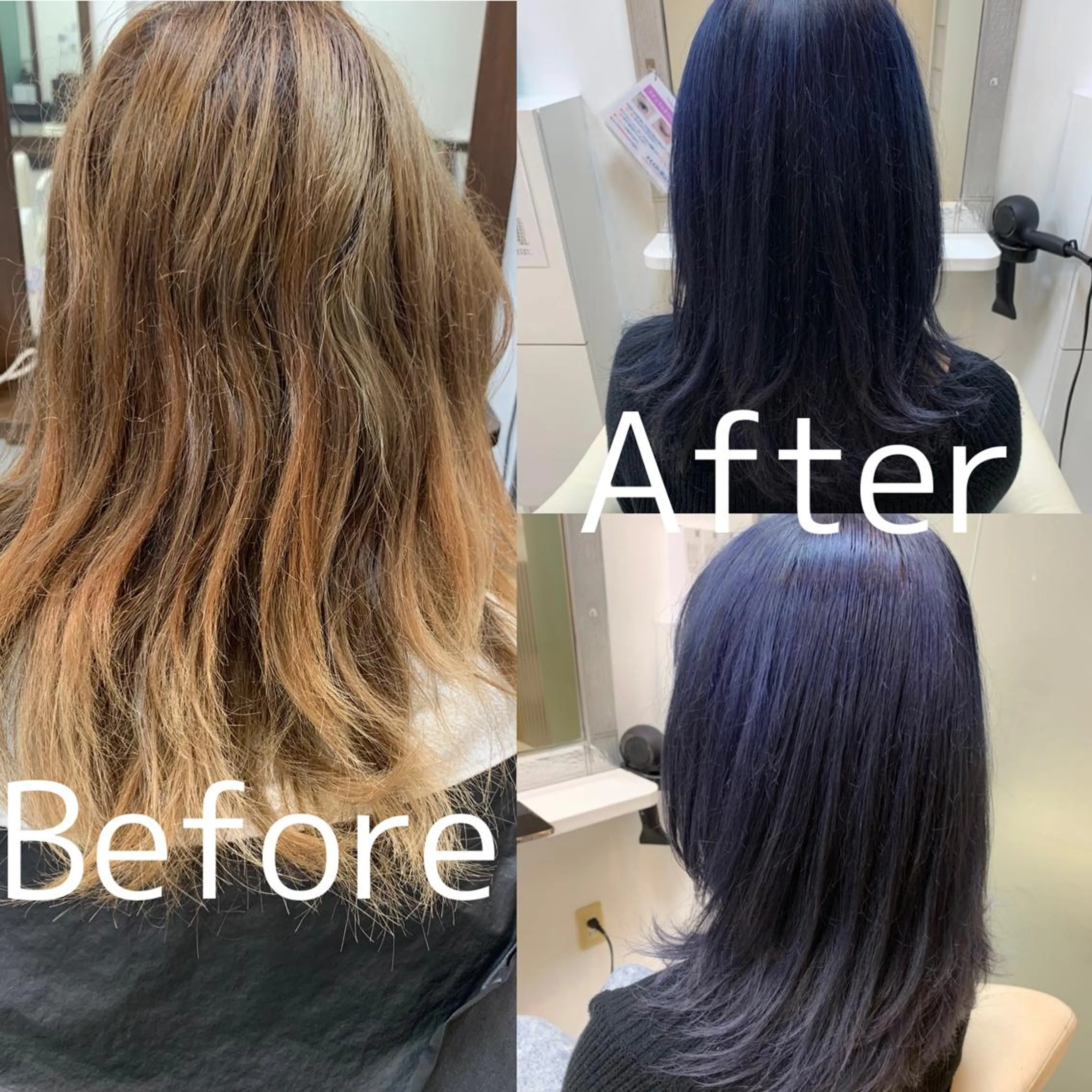 ミディアム カラー ヘアケアベースウィズ所属・柳川 玲也のヘアスタイル