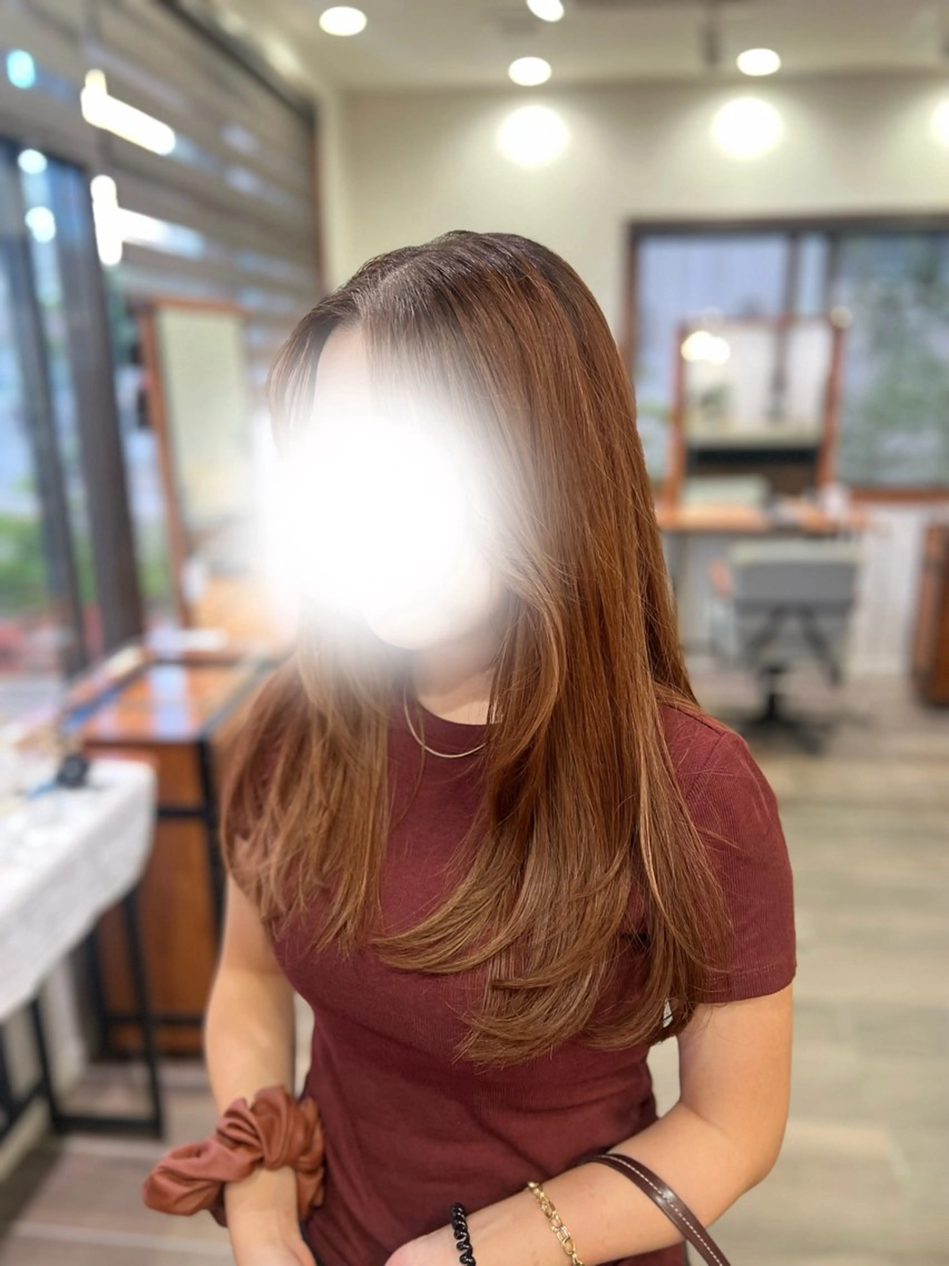 ロング レイヤーカット shampoo hair salon所属・shampoo ryukaのヘアスタイル