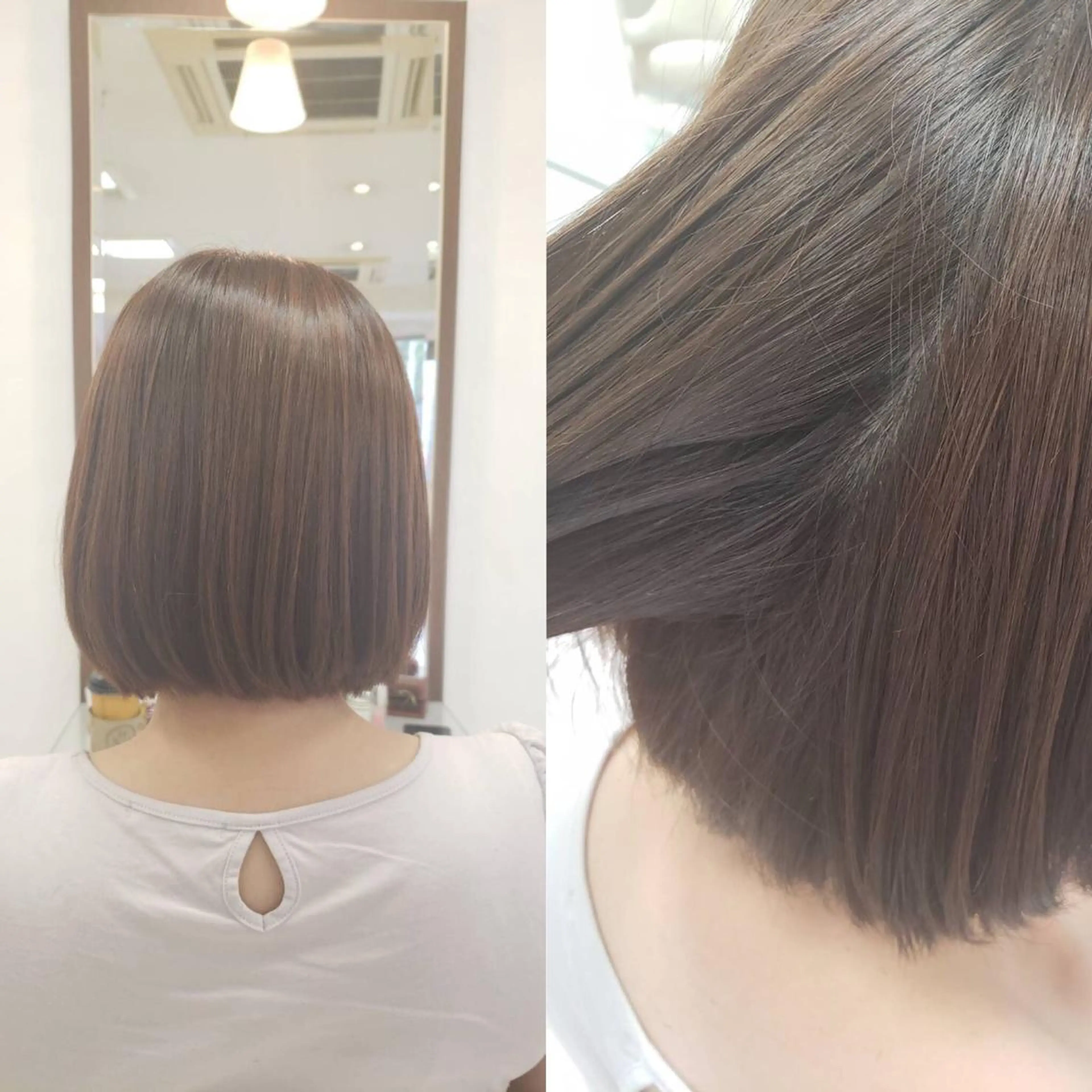ショート パーマ 縮毛矯正 菊地 聖のヘアスタイル