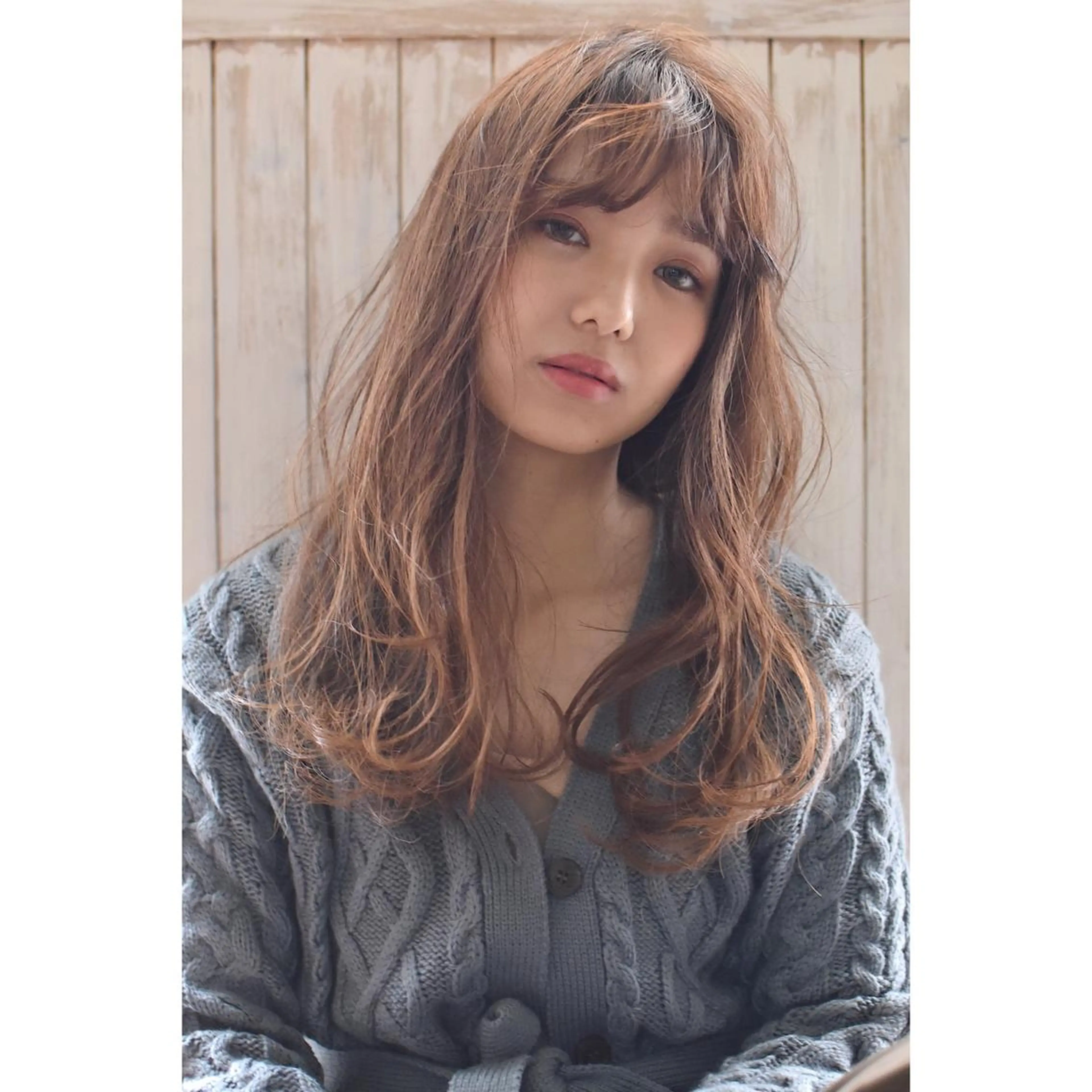 ミディアム カラー パーマ メンズ カット ヘアカラー トリートメント 南堀江🌿パーマ Tetsu【テツ】のヘアスタイル