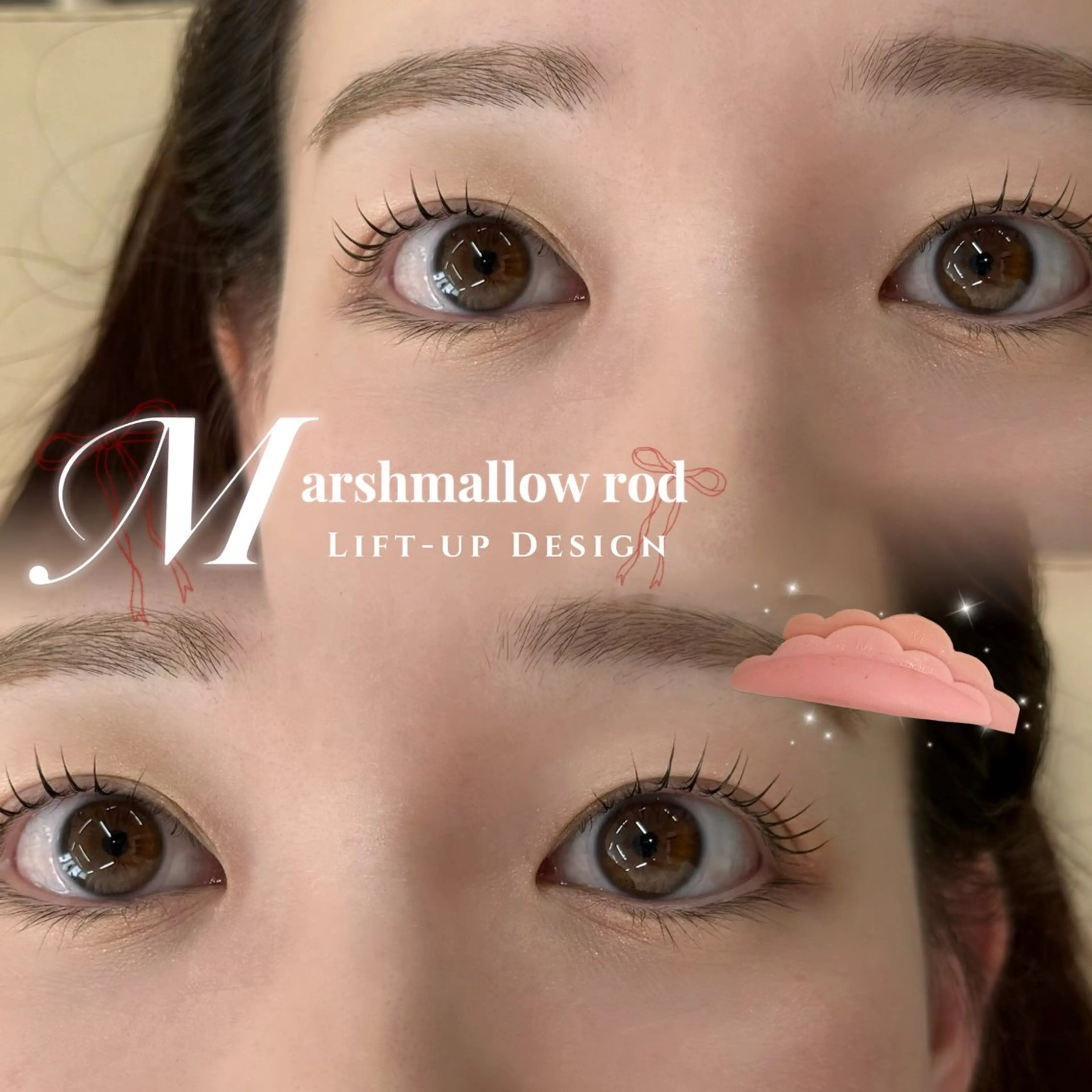 マツエク・マツパ マツパ THE BALM 🩷 須藤のマツエク・マツパデザイン