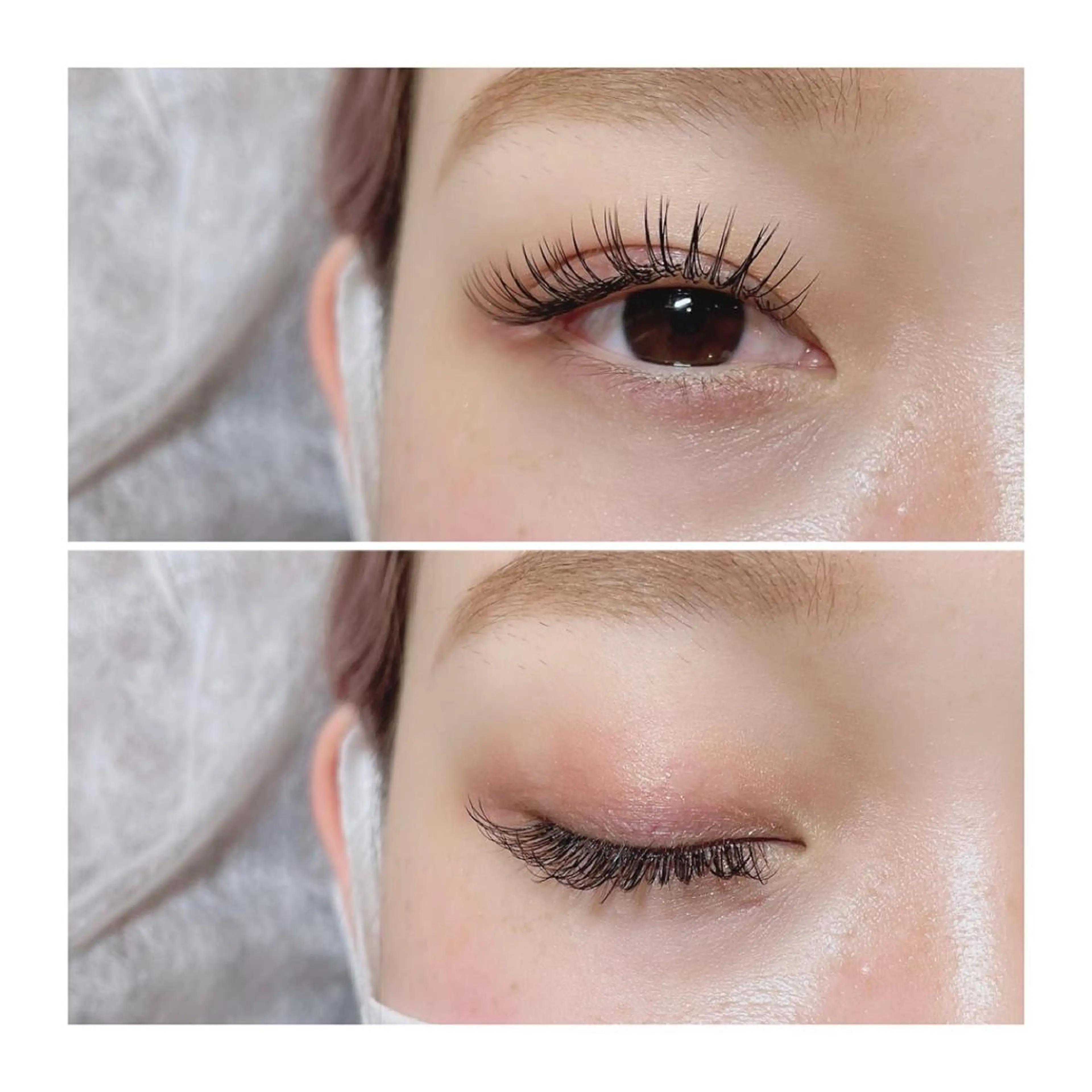 マツエク・マツパ フラットラッシュ ☽𝘀𝗵𝗶 𝘀𝗵𝗶☽のマツエク・マツパデザイン