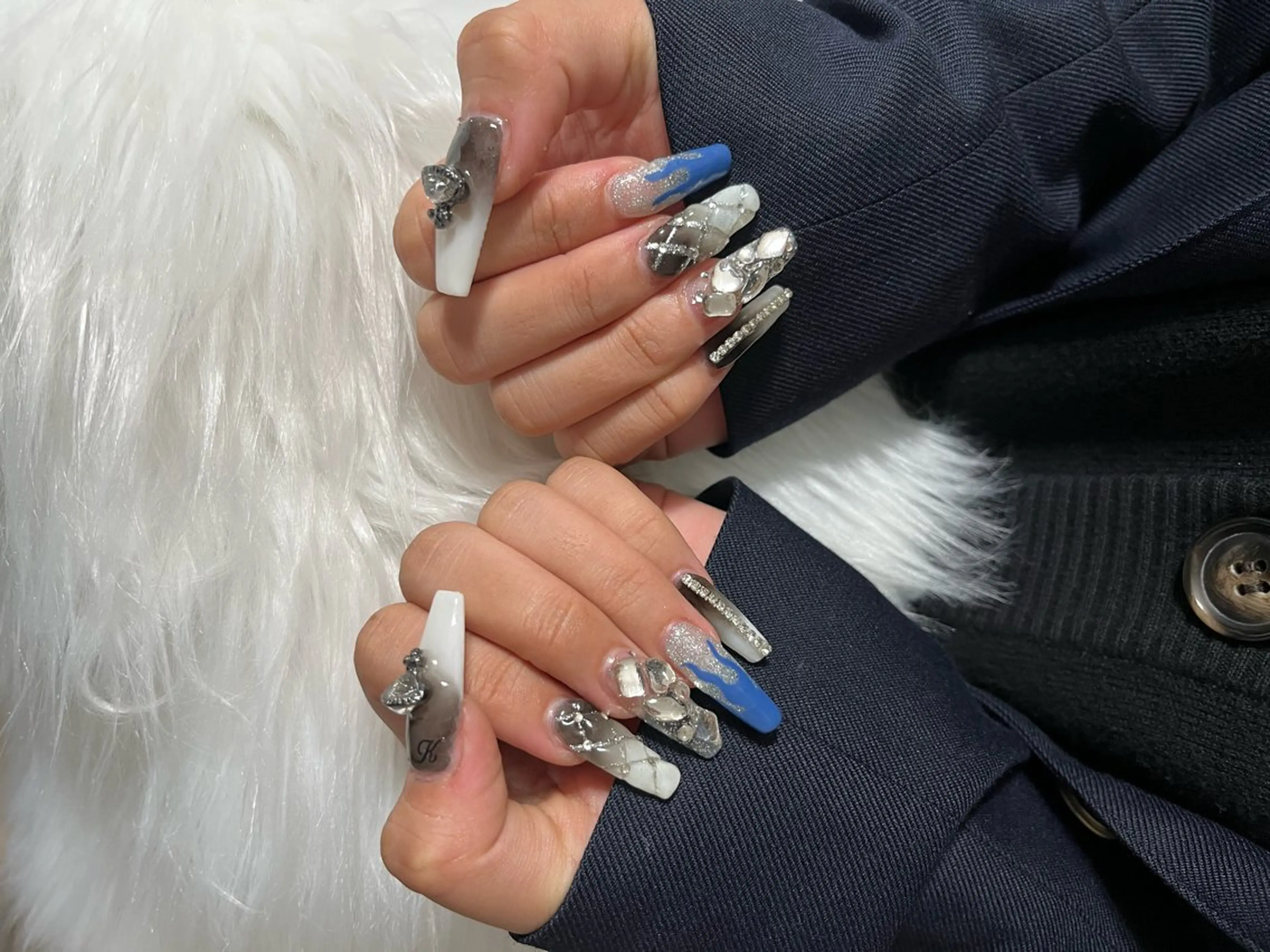 ネイル ハンドネイル MIYA  nail&   eyelash所属・MIYA NAIL シシのネイルデザイン