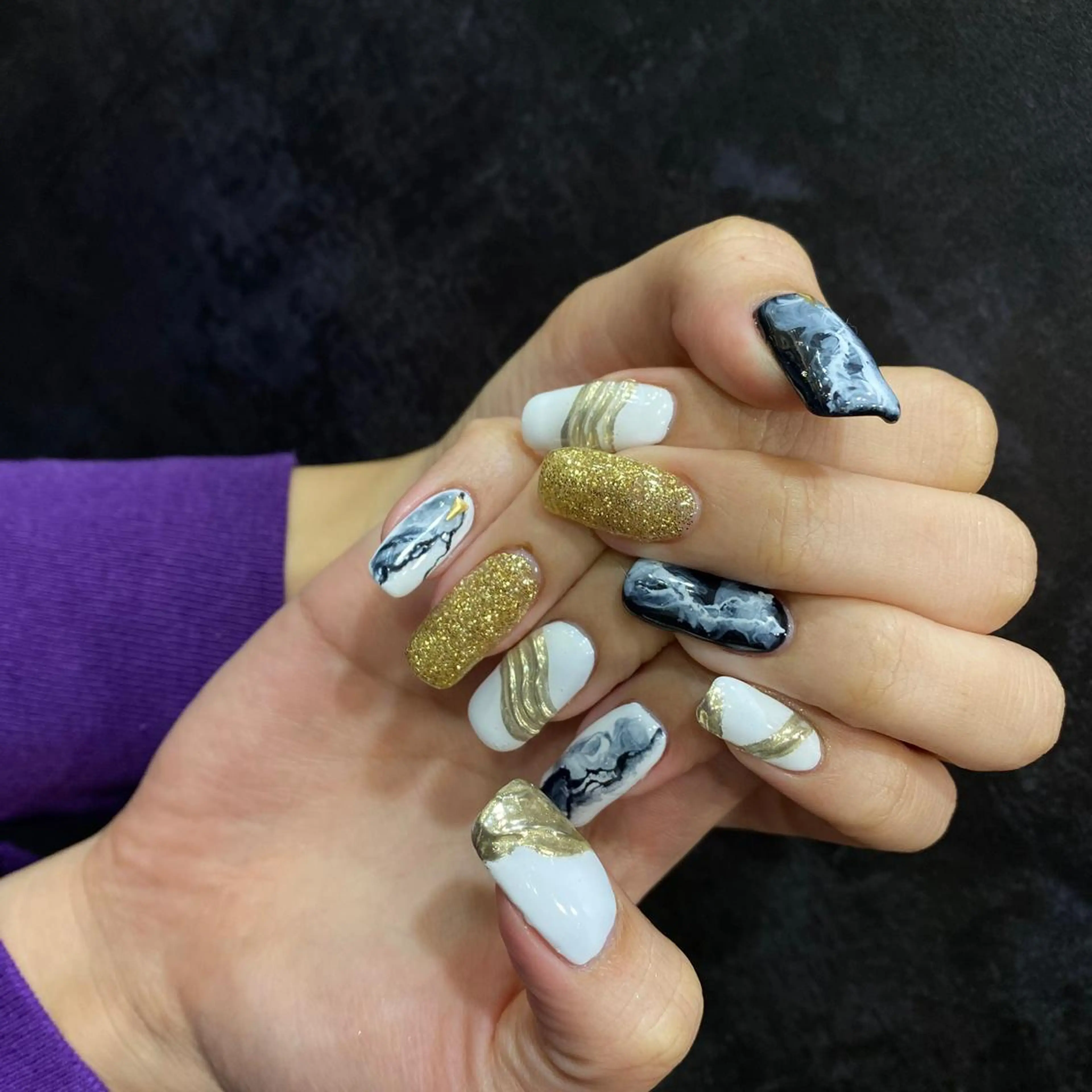 ネイル ハンドネイル 💓💓彩 音💓💓のマツエク・マツパデザイン