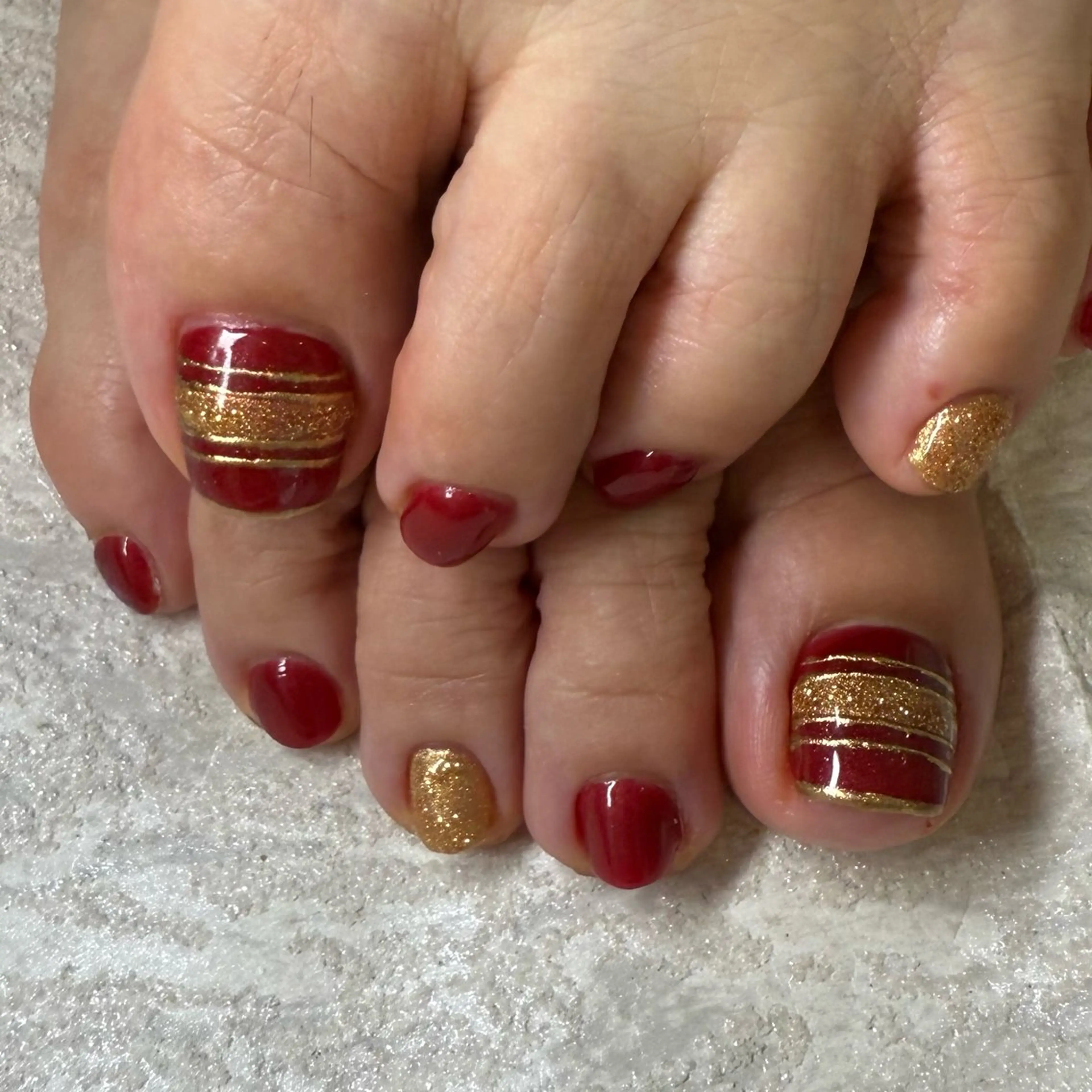 ネイル フットネイル ネイルスタジオ コスタ•デルマールのネイルデザイン