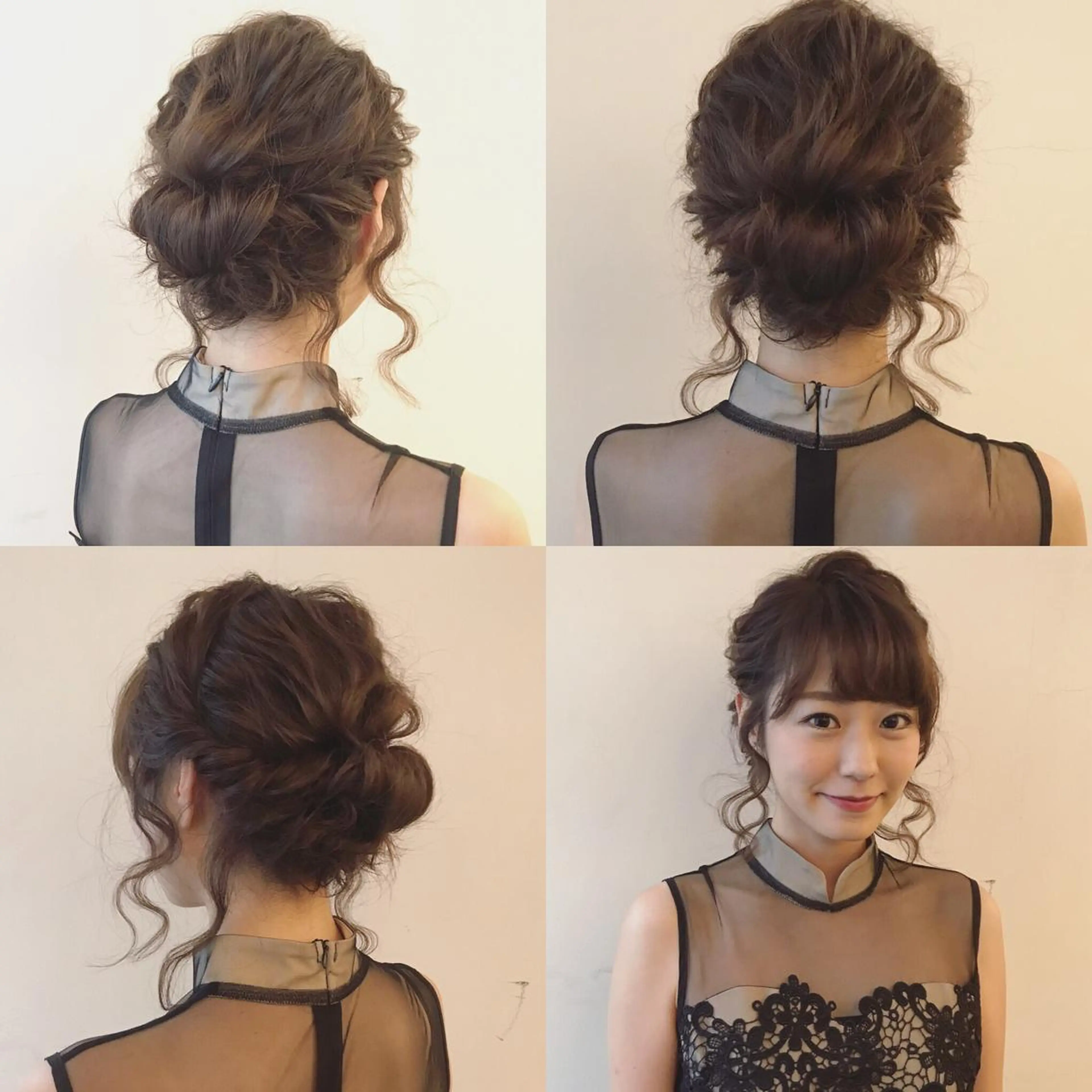 ミディアム ヘアアレンジ 結婚式・ブライダル ⭐️ アユミ⭐️のヘアスタイル