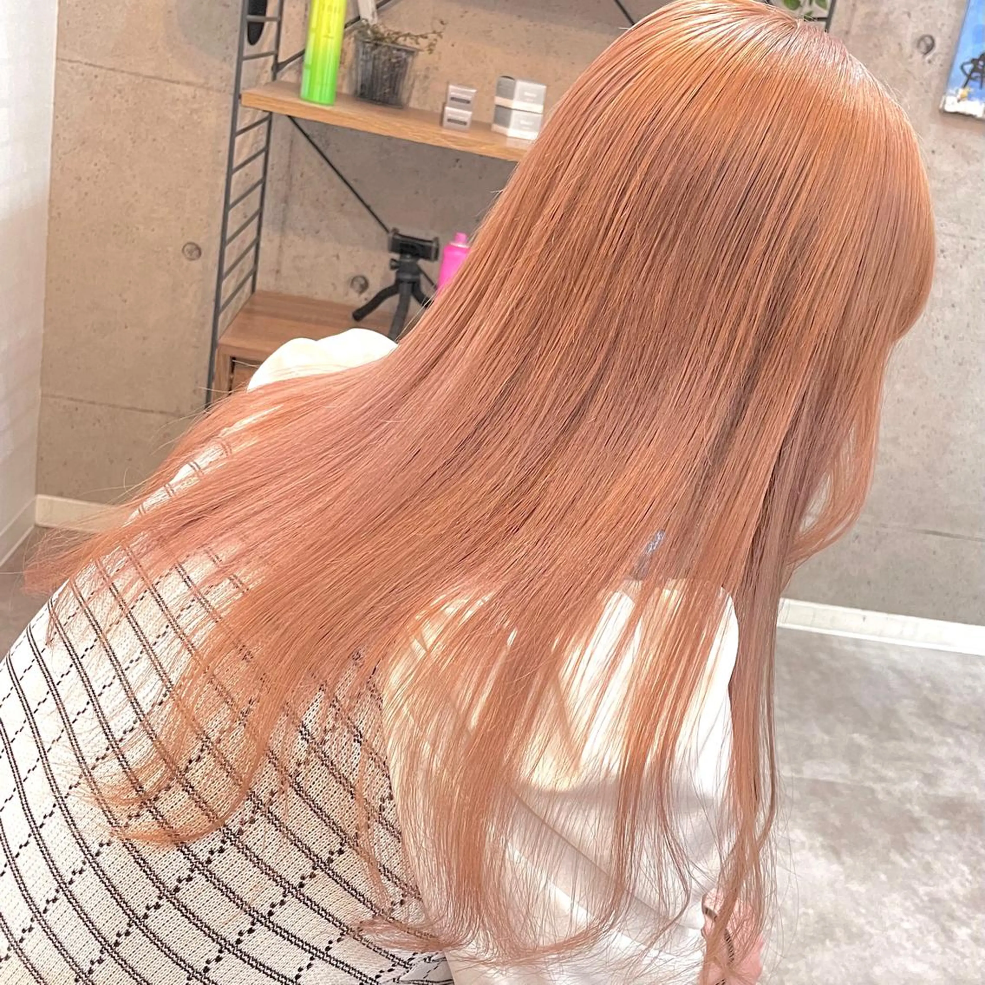 ロング カット ヘアカラー トリートメント N° jillva ♦️川端裕司♦️のヘアスタイル