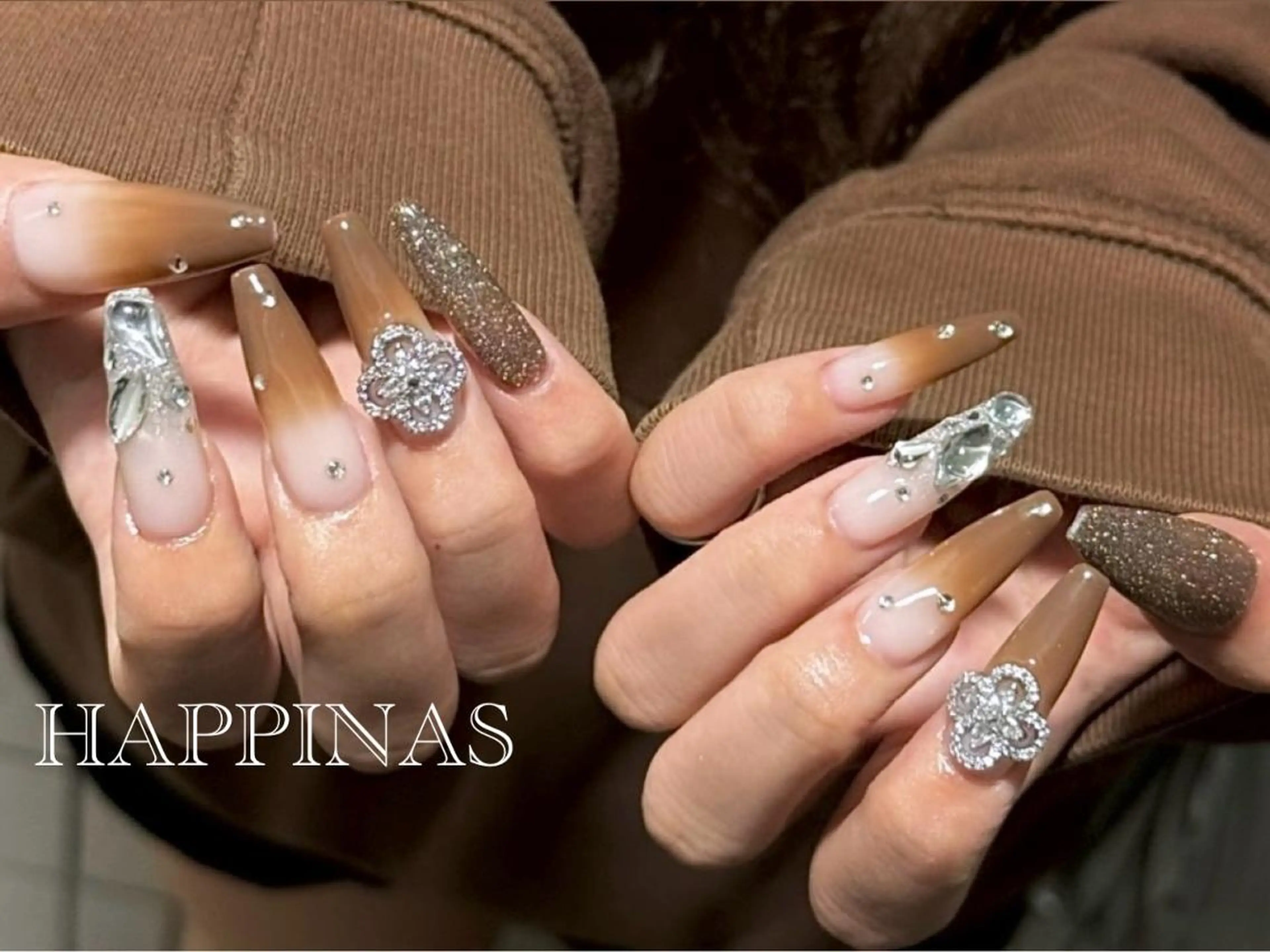 ネイル ハンドネイル HAPPINAS ののかのネイルデザイン