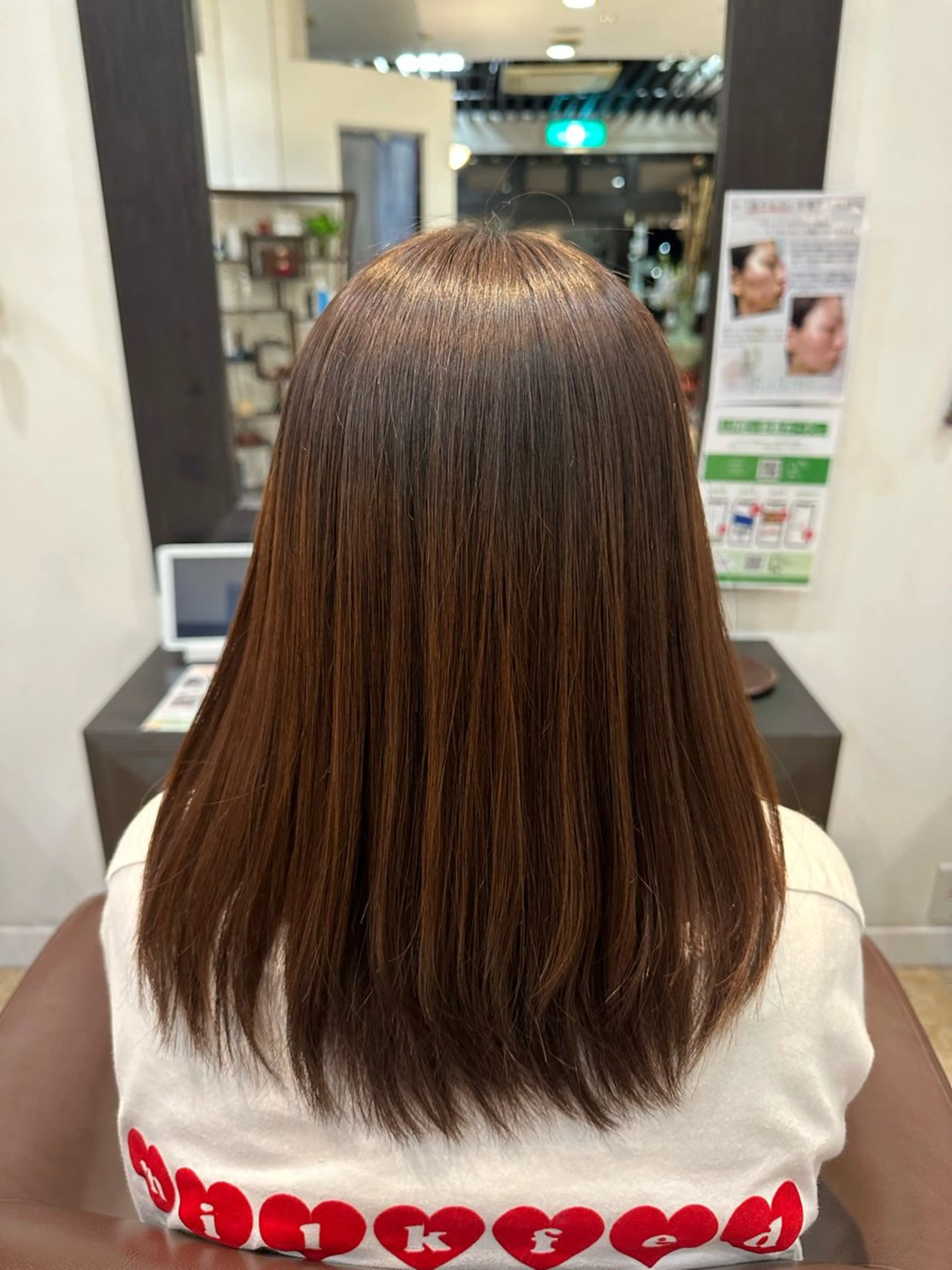 セミロング パーマ Menon茨木店所属・保井 実奈美のヘアスタイル