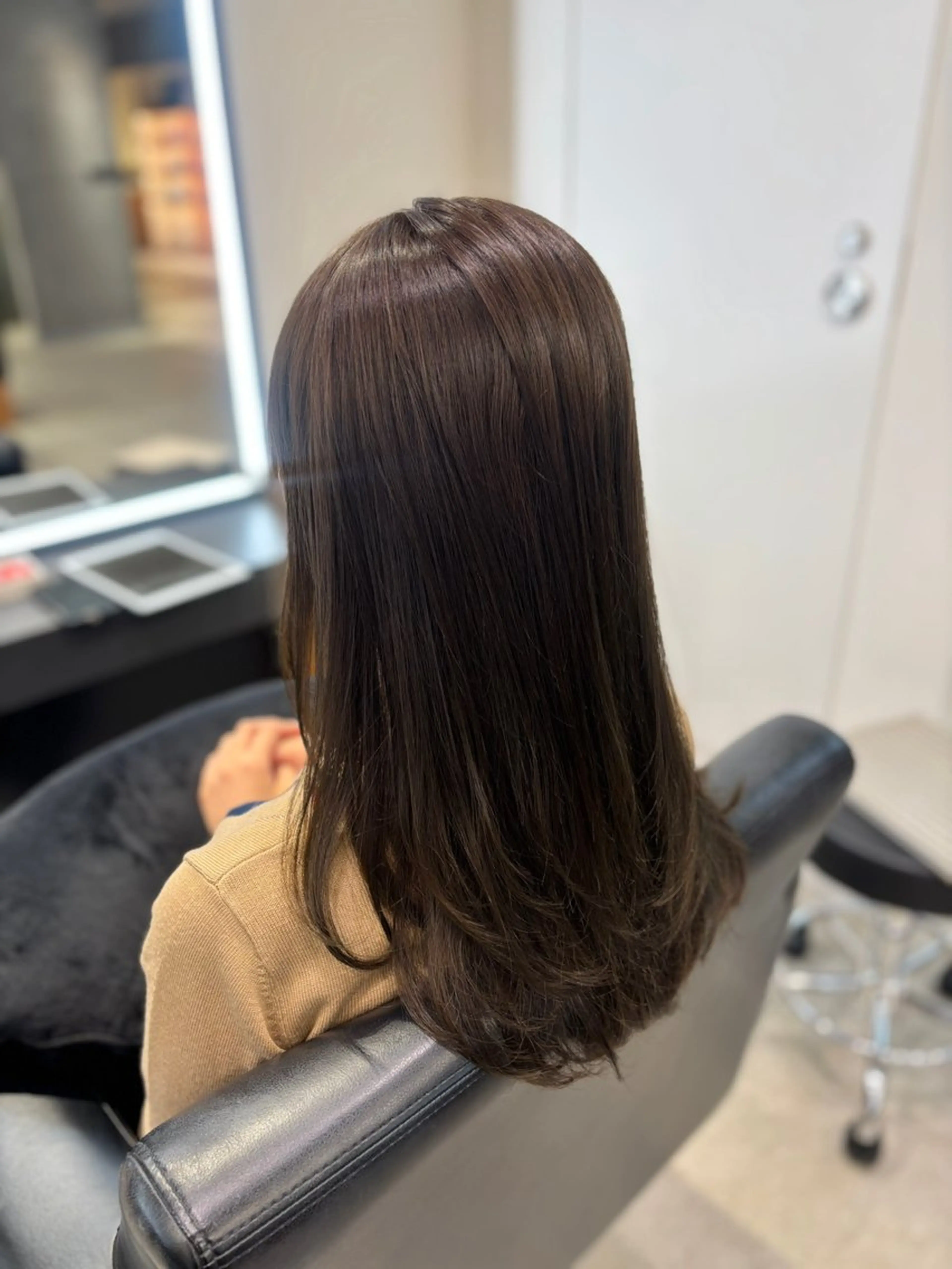 ロング カット ヘアカラー トリートメント RABU（ému） 伏見/髪質改善のヘアスタイル