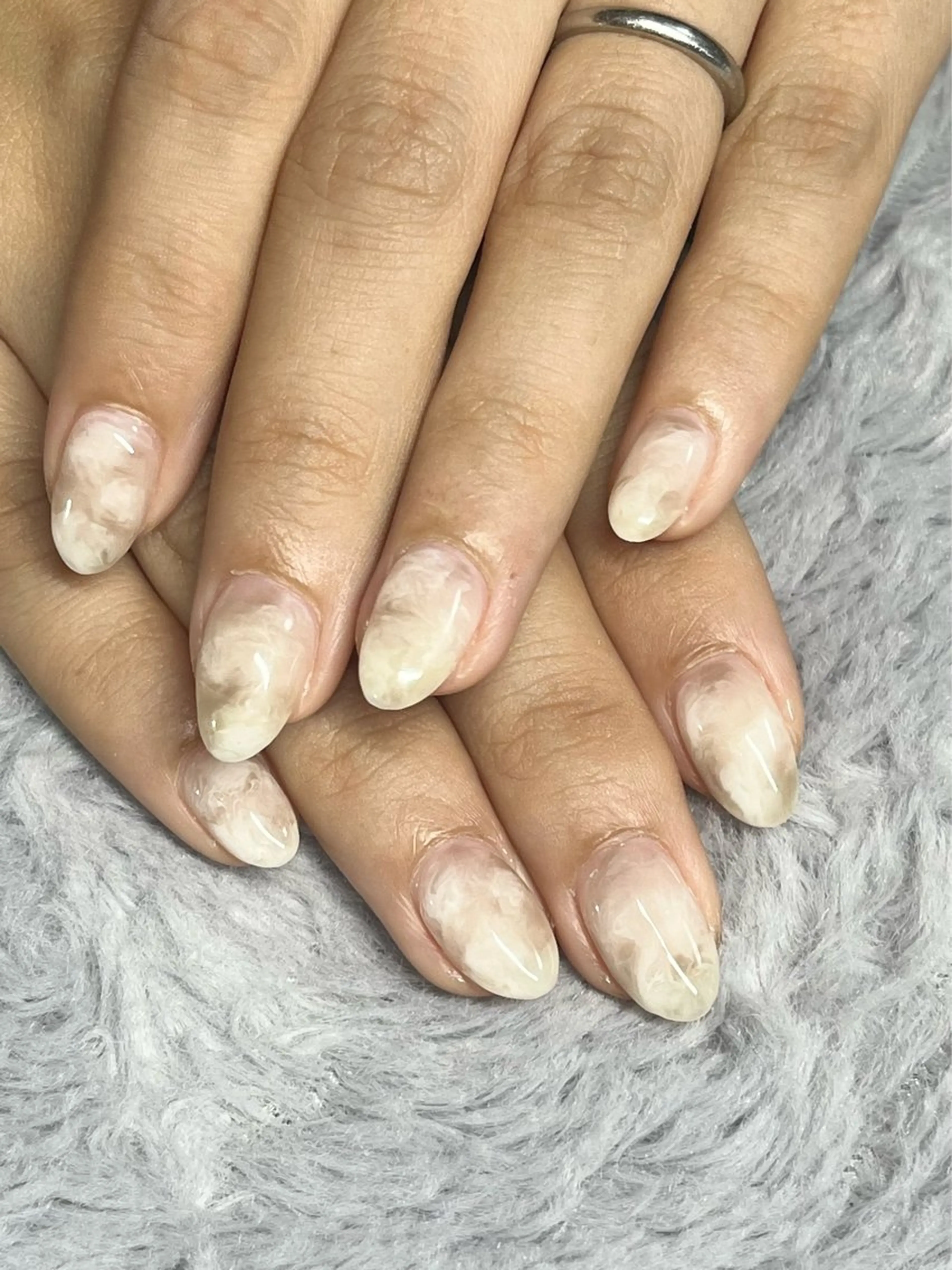 ネイル ハンドネイル パープルジュエルpurple jewel　立川所属・パープルジュエル AOYAGIのネイルデザイン