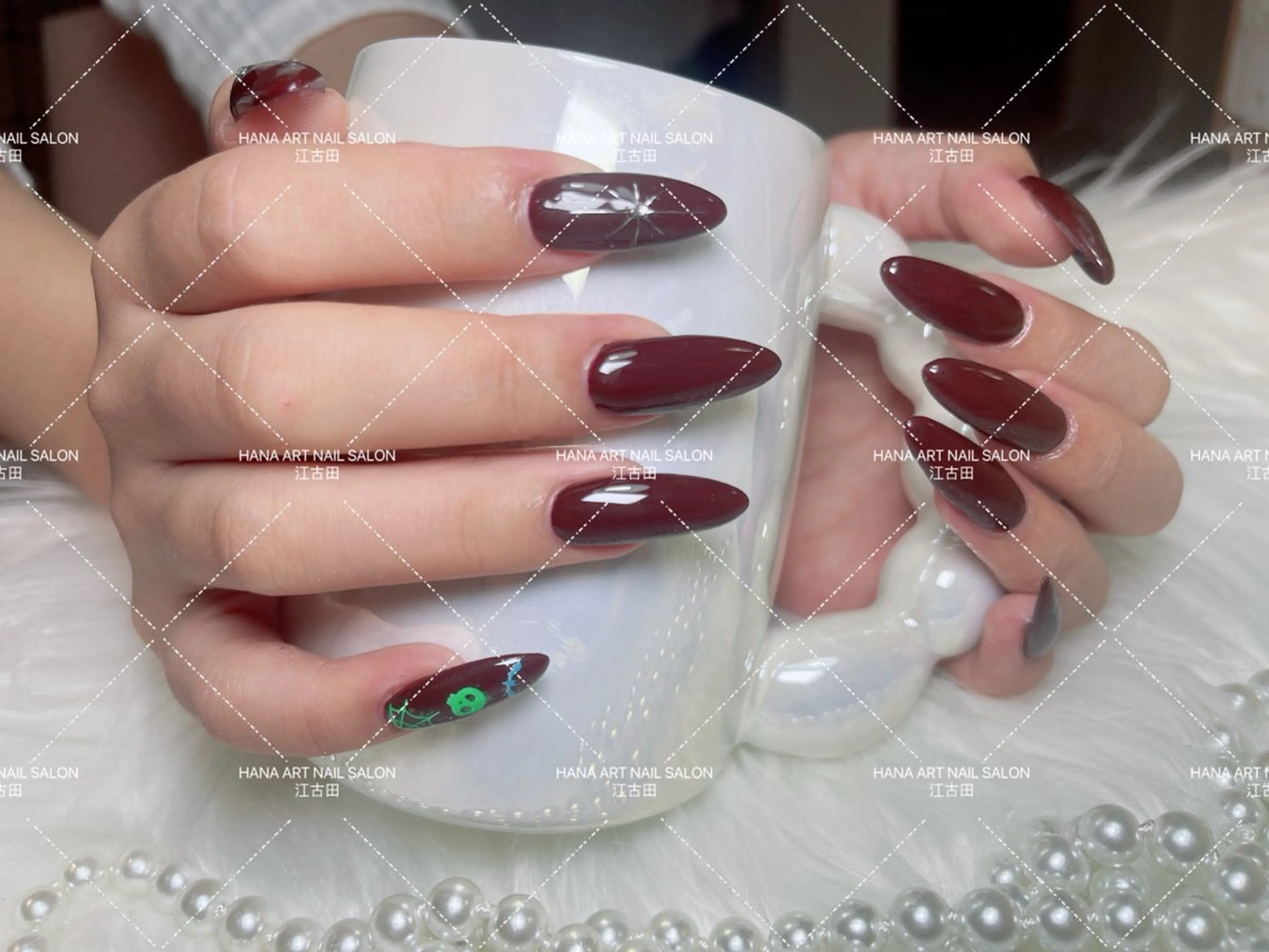ネイル ハンドネイル HANA ART NAIL SALONのネイルデザイン