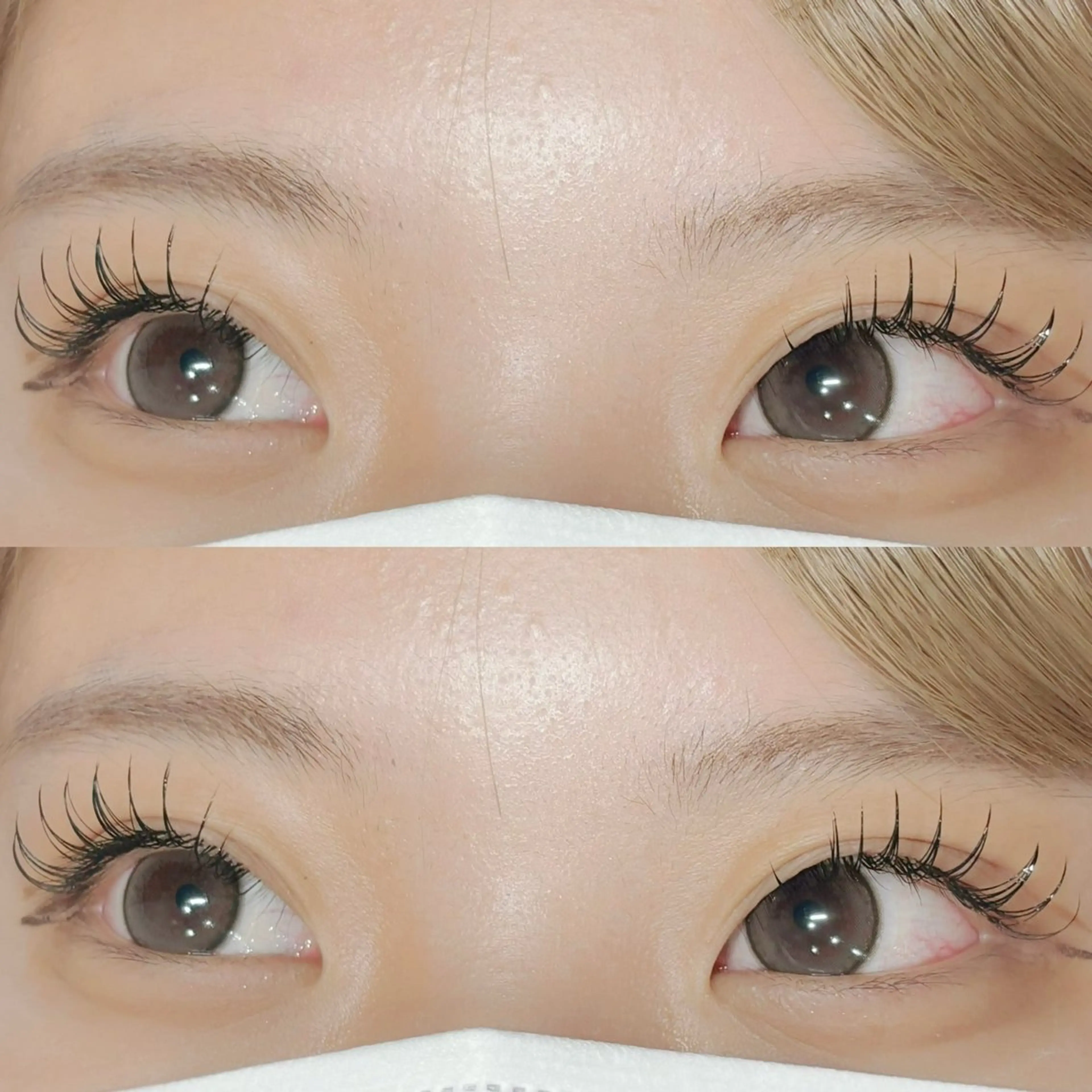 マツエク・マツパ 韓国風マツエク Lカール ナチュラル Pearl miyuのマツエク・マツパデザイン