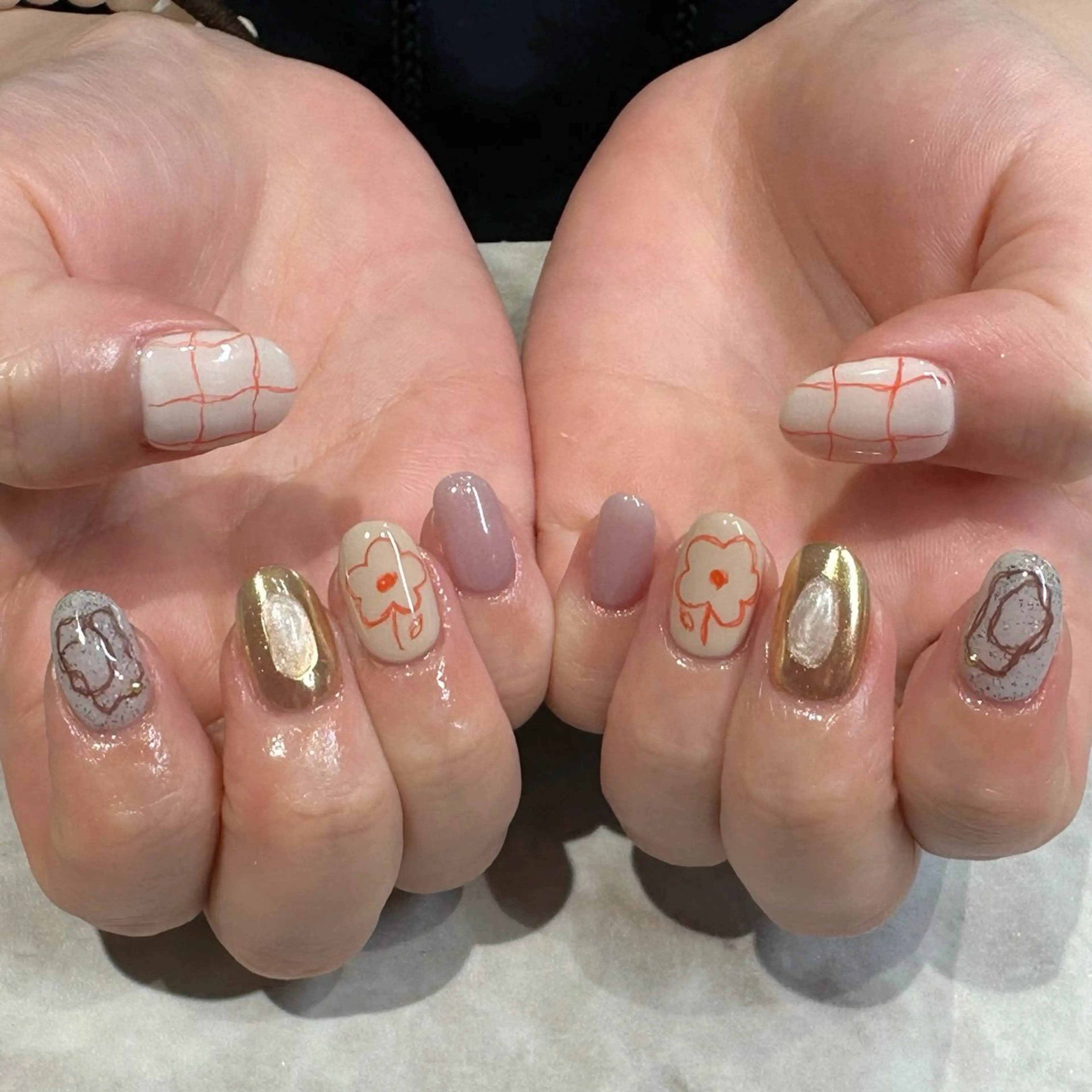 ネイル erinca nail所属・圦本 有紀のネイルデザイン