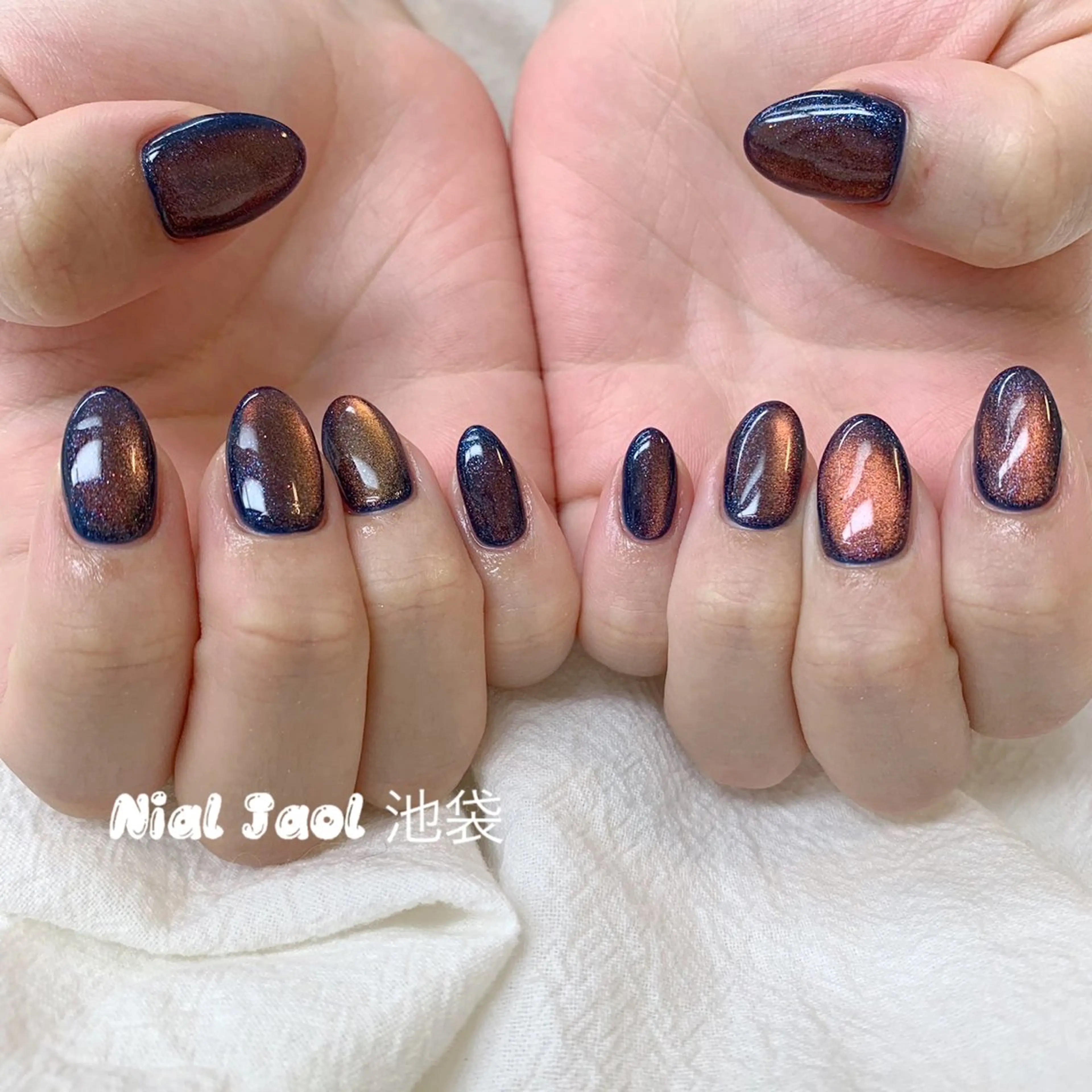 ミディアム ハンドネイル nail jaol池袋店所属・ネイルJaol 池袋のネイルデザイン