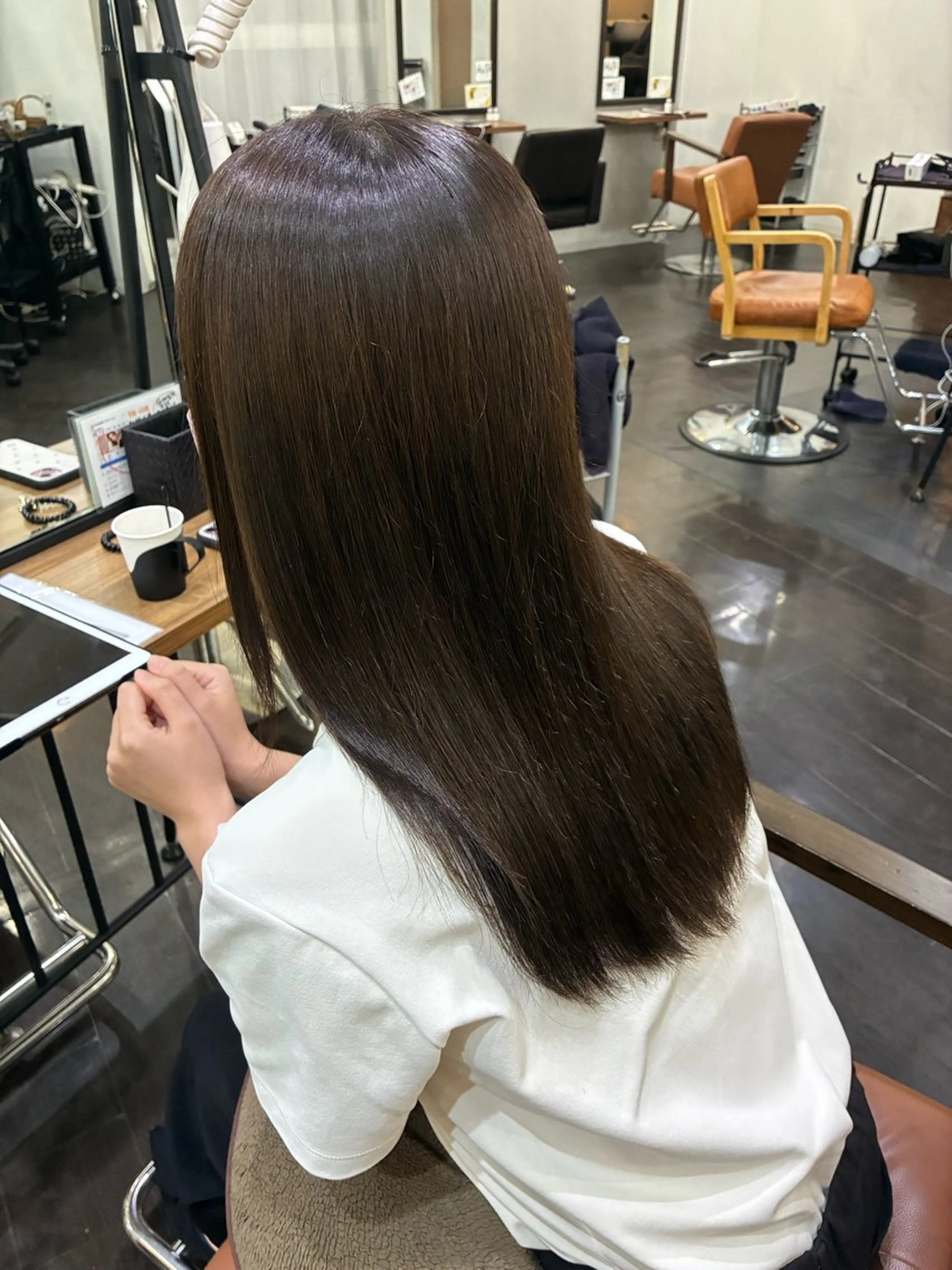 ロング カラー ヘアアレンジ カット ヘアカラー トリートメント ヘッドスパ 🍒ᩚ名駅/艶髪 縮毛矯正/あゆ🍒ᩚのヘアスタイル