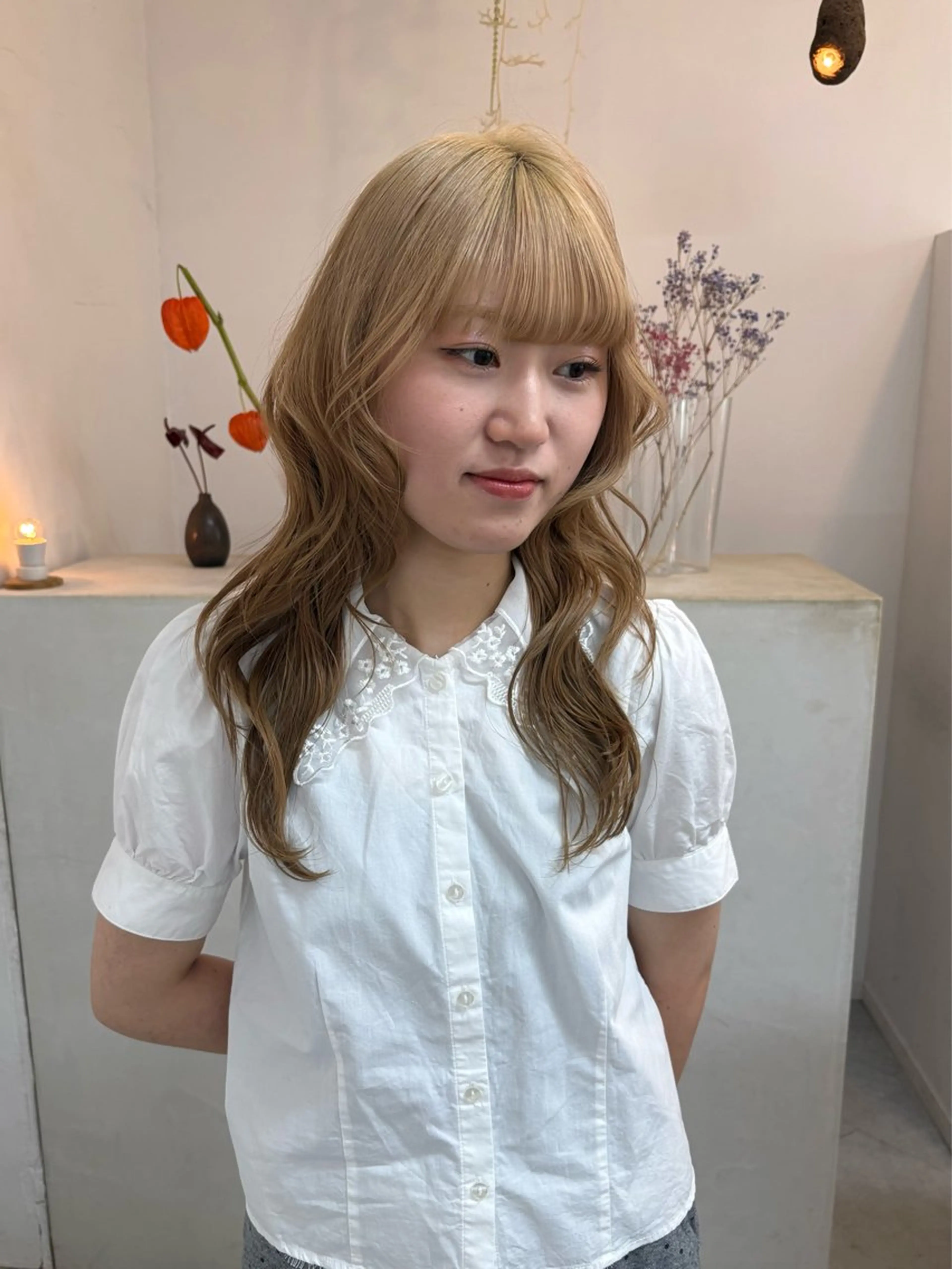 ロング カラー ハイレイヤー レイヤーカット ヘアカラー kii♡カマツキ マオのヘアスタイル