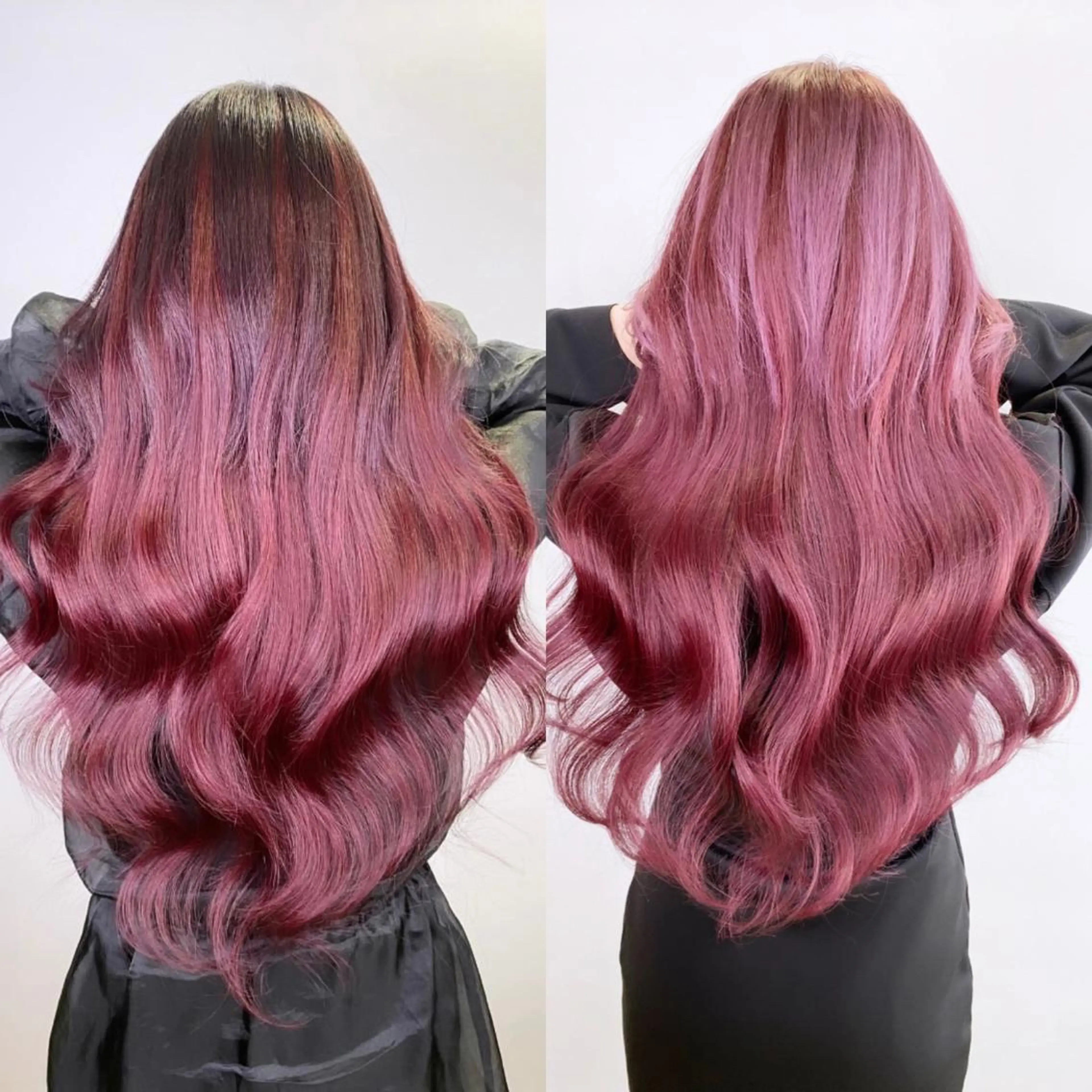 ショート ★韓国風カラー ×エクステ★のヘアスタイル