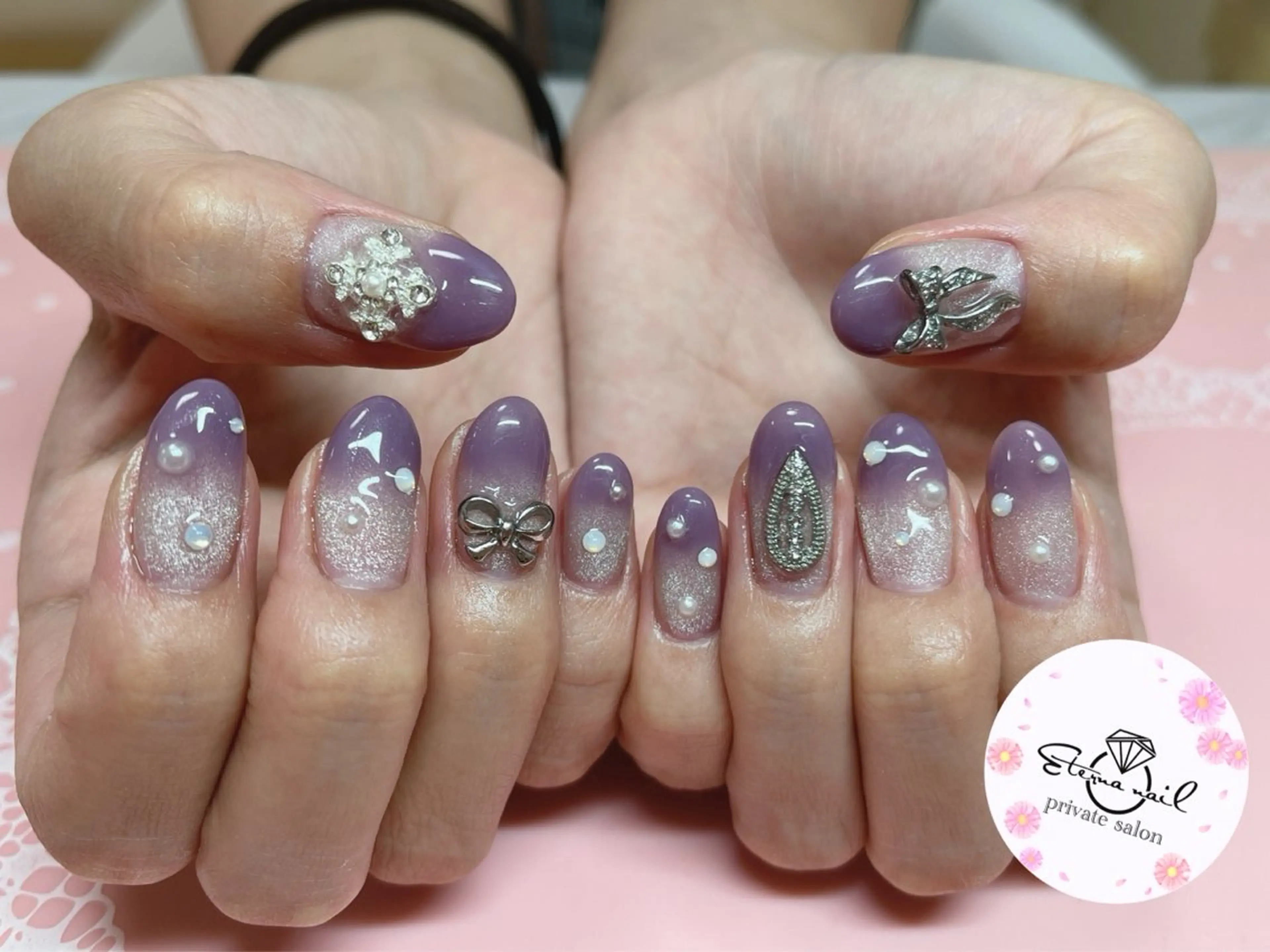 ネイル ハンドネイル プライベートサロン eternanailのネイルデザイン