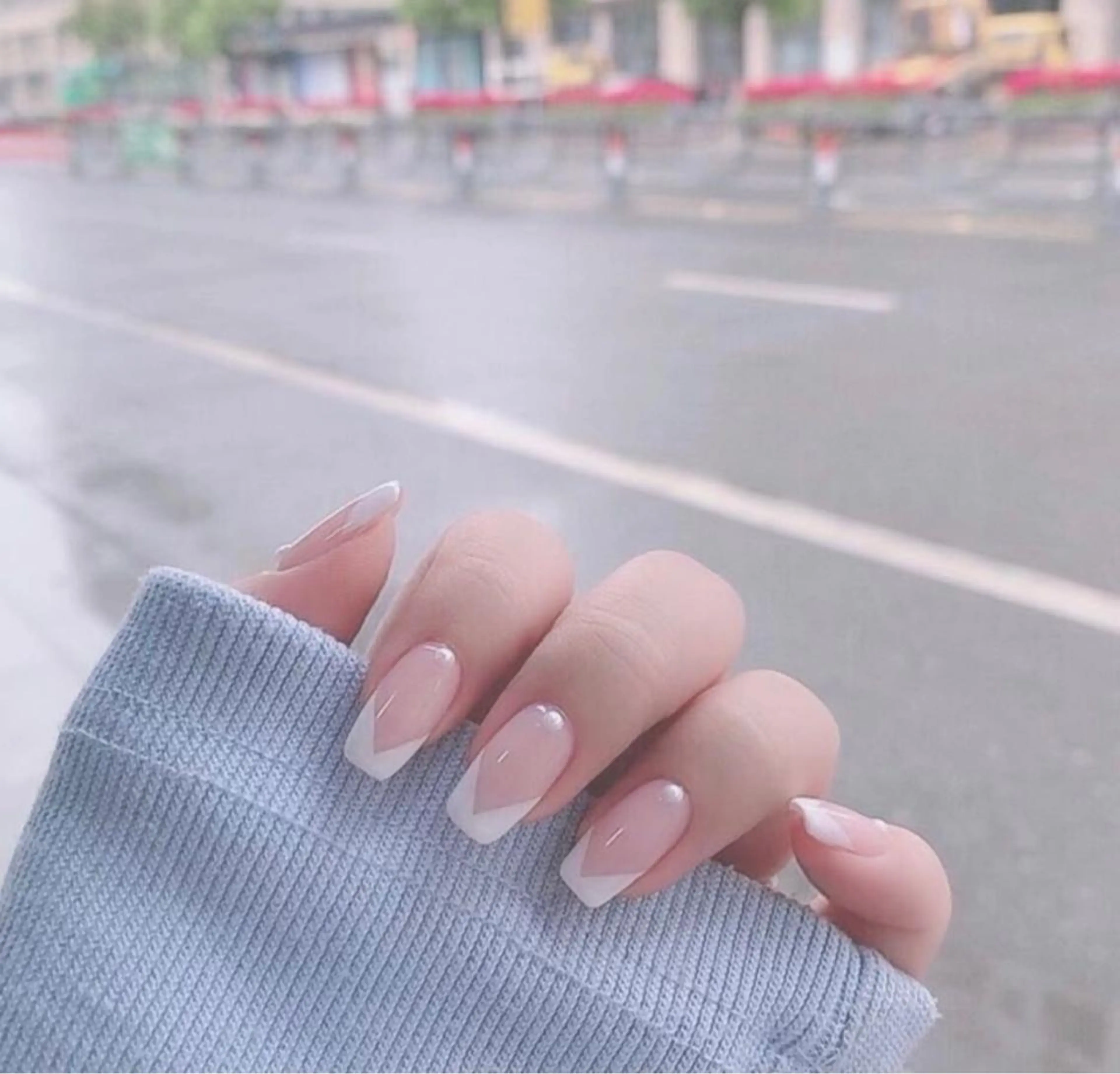 ネイル ハンドネイル ハンドケア ✨Serenity ワンホンネイルのネイルデザイン