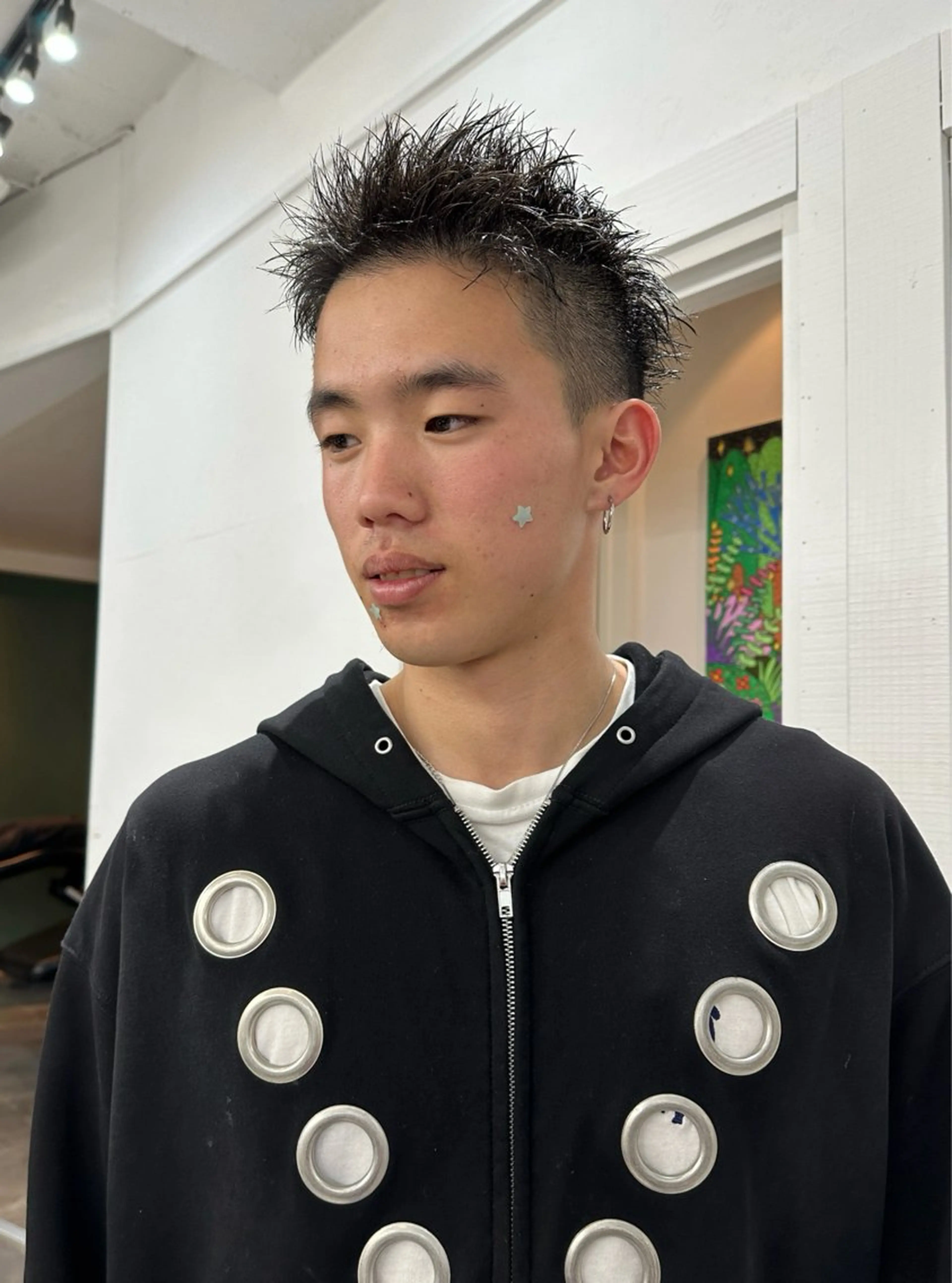 ショート メンズ 刈り上げ ショートヘア YUNA★ メンズパーマのヘアスタイル