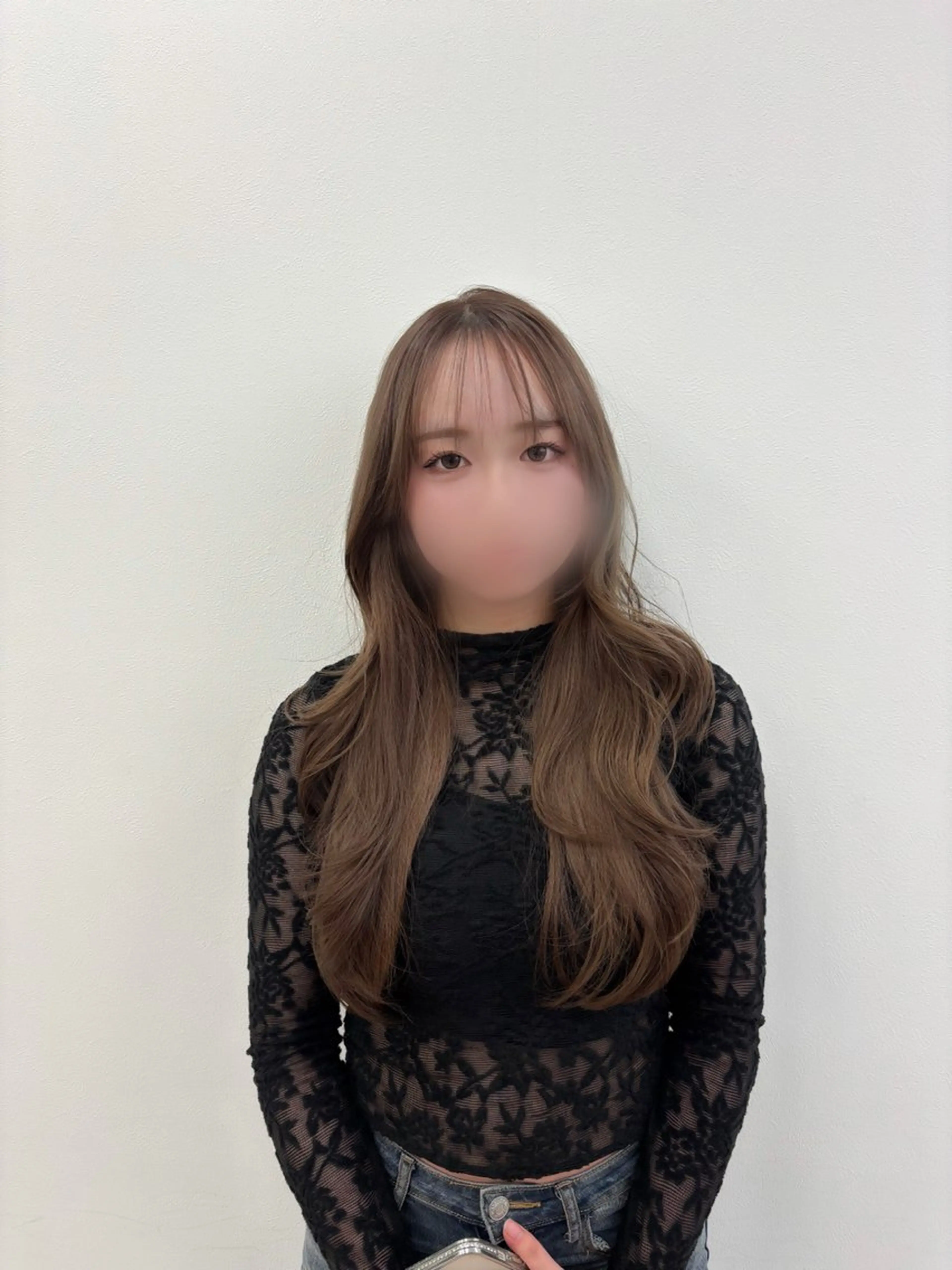 ロング カラー カット ヘアカラー トリートメント ヘッドスパ ヘアセット 表参道ハッシュカット レイヤー/リノンのヘアスタイル