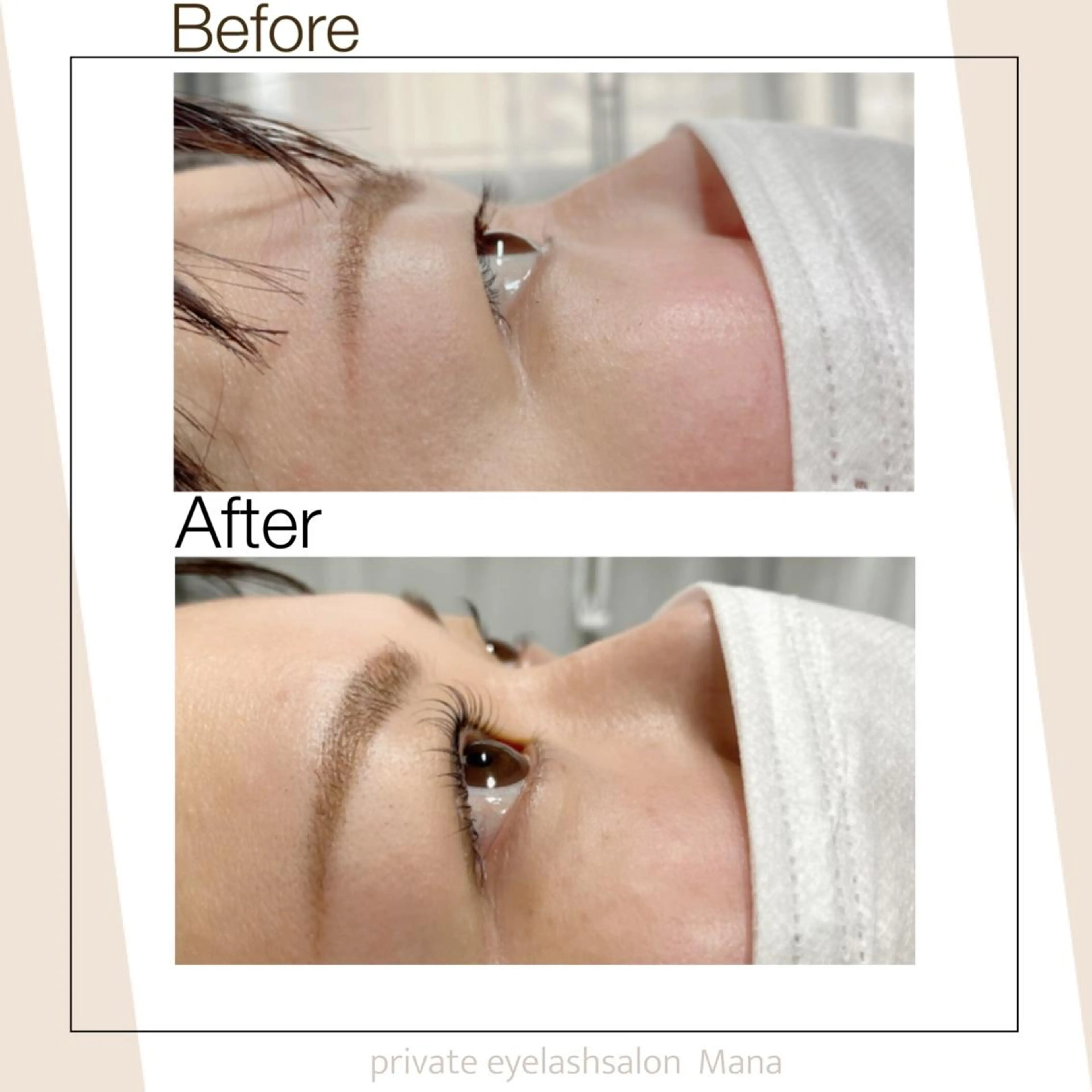 マツエク・マツパ Private  Eyelash Salon Mana所属・川岸 ＊のマツエク・マツパデザイン