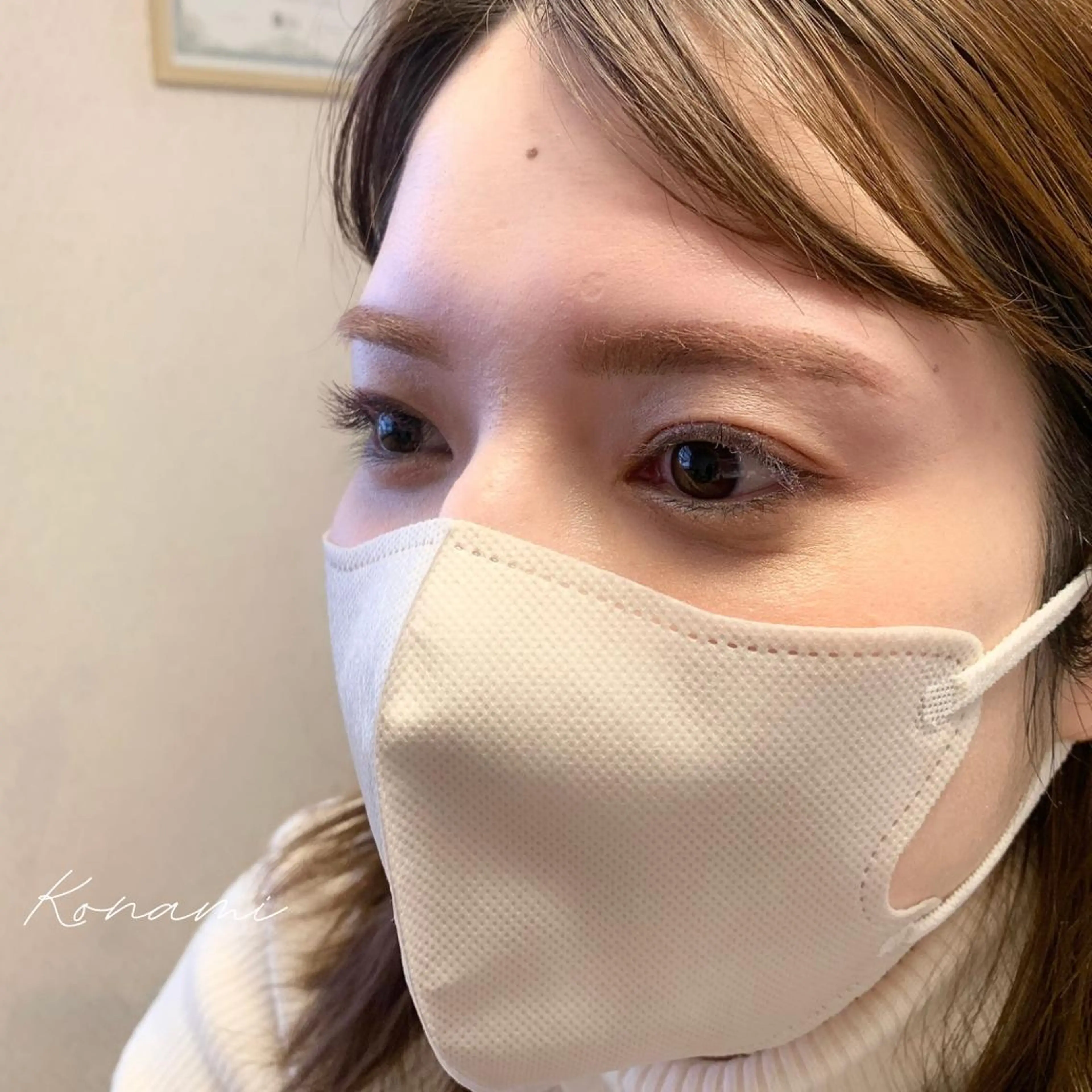 アイブロウ ワックス脱毛 シードリン 府内店 小波の眉毛・アイブロウイメージ