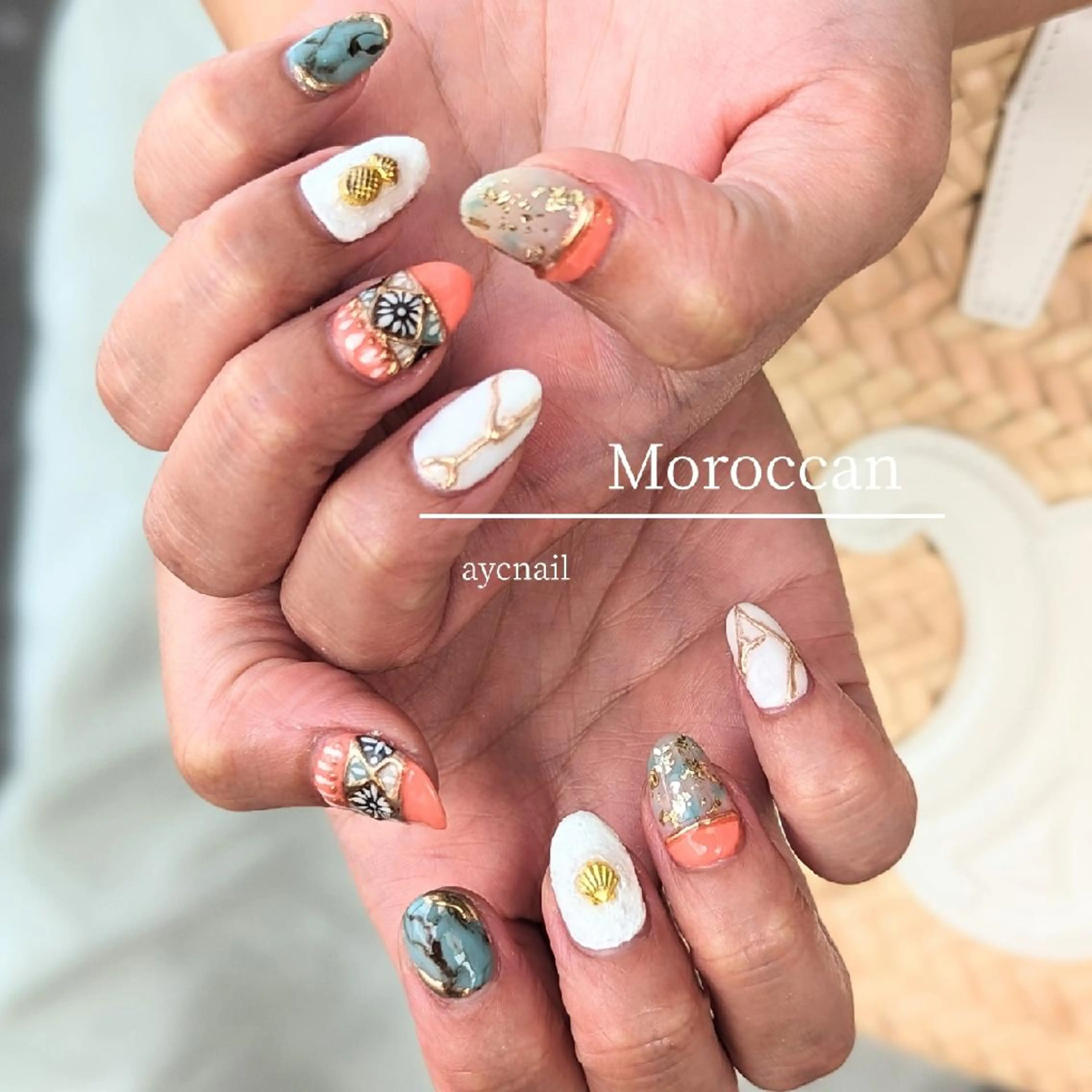 ネイル ハンドネイル aycnail 　Ayakaのネイルデザイン