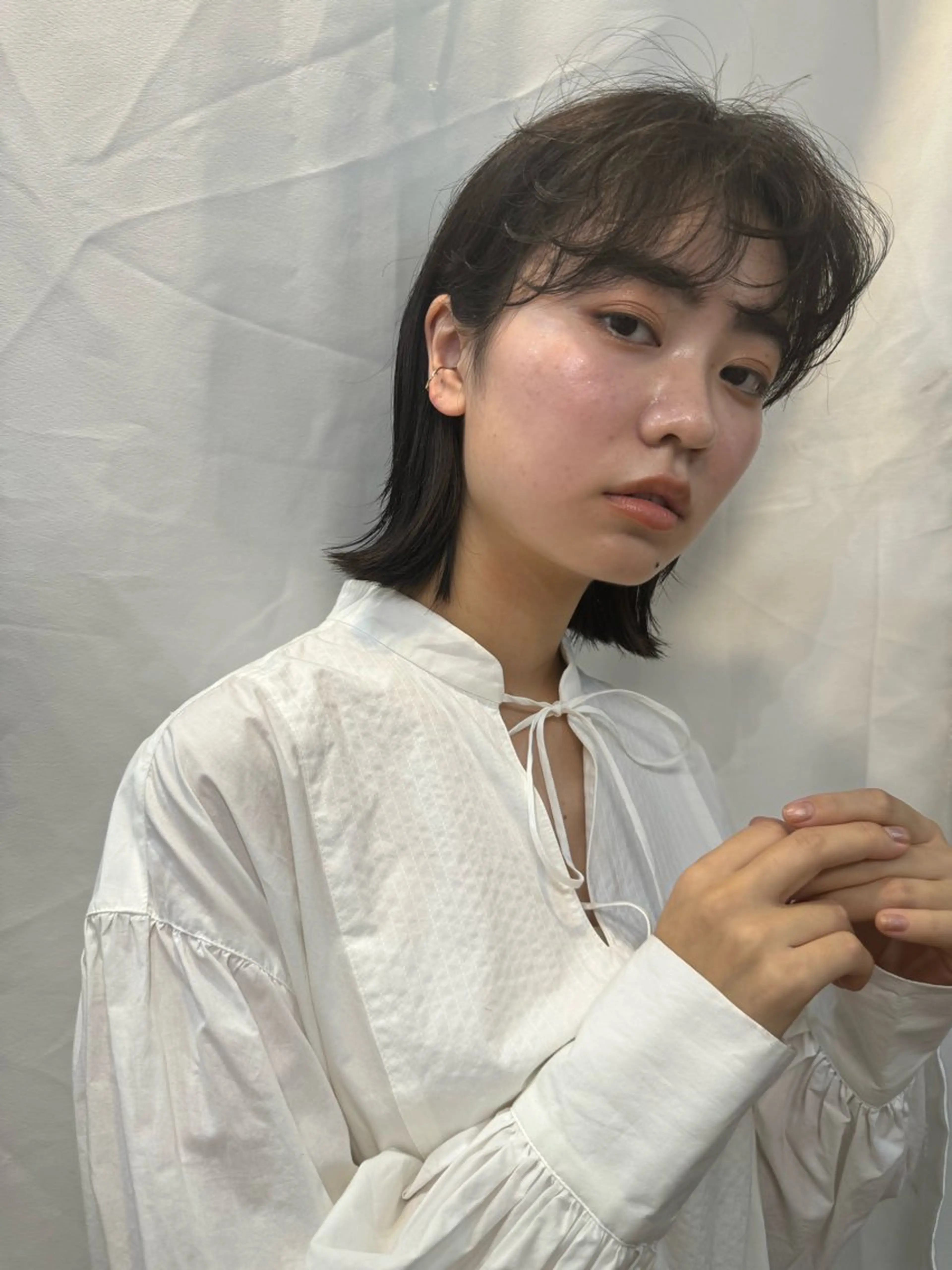 ショート くせ毛 Belle 銀座5丁目店所属・Maki /Jr.スタイリストのヘアスタイル