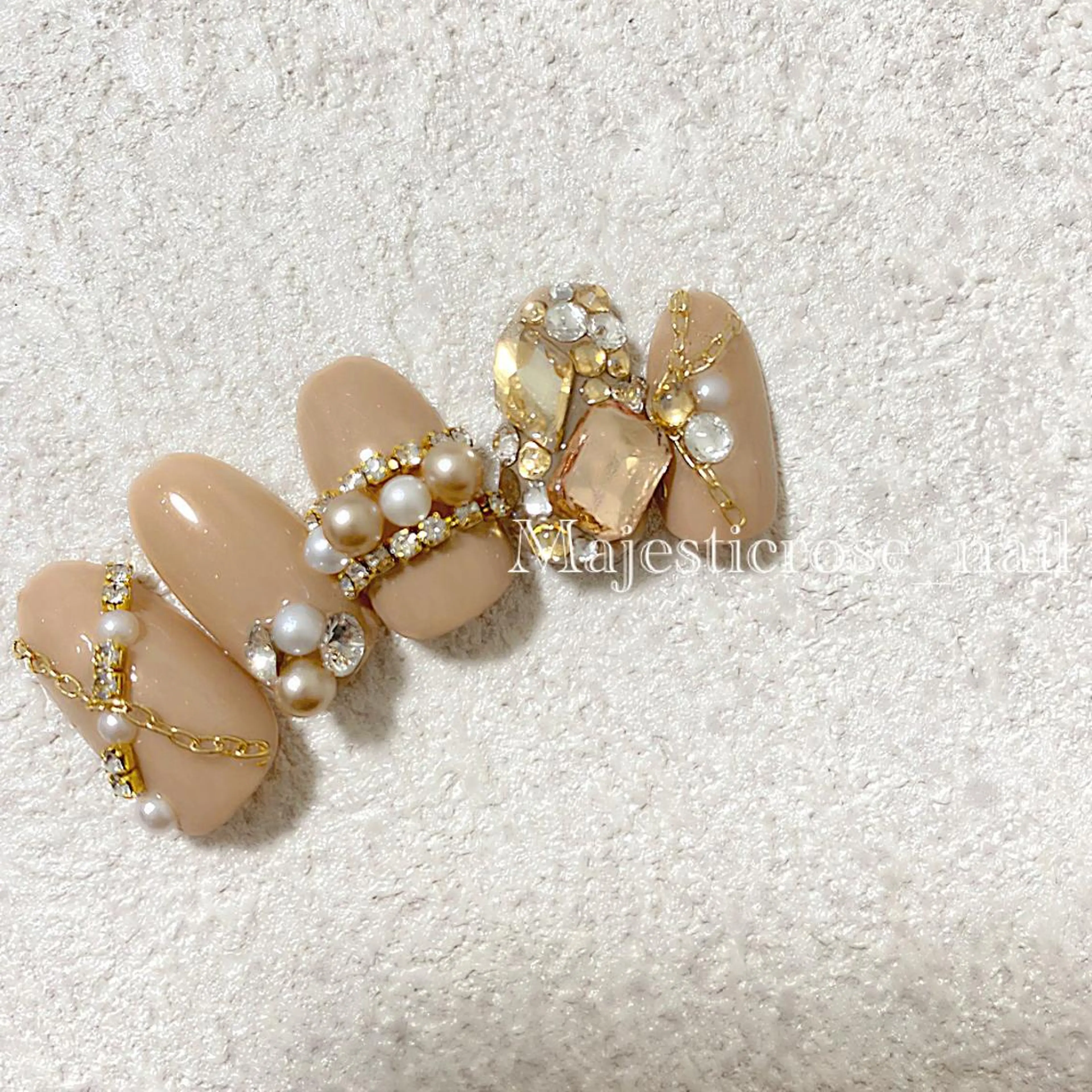 ネイル Rire_eye+beauty_nail所属・Rire_ nail_yukiのネイルデザイン