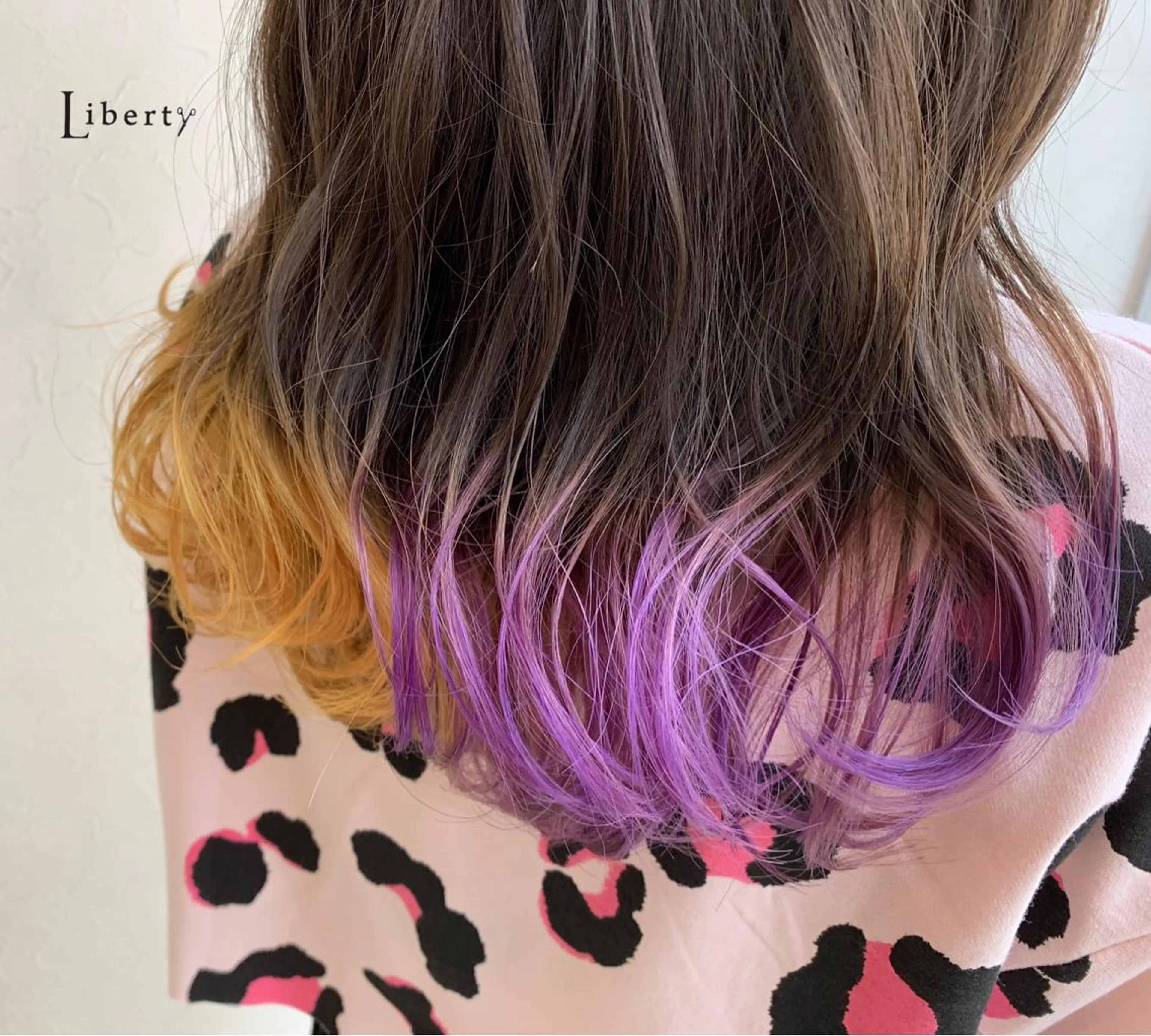 セミロング カラー ブリーチ Liberty 店長 TAJIMAのヘアスタイル