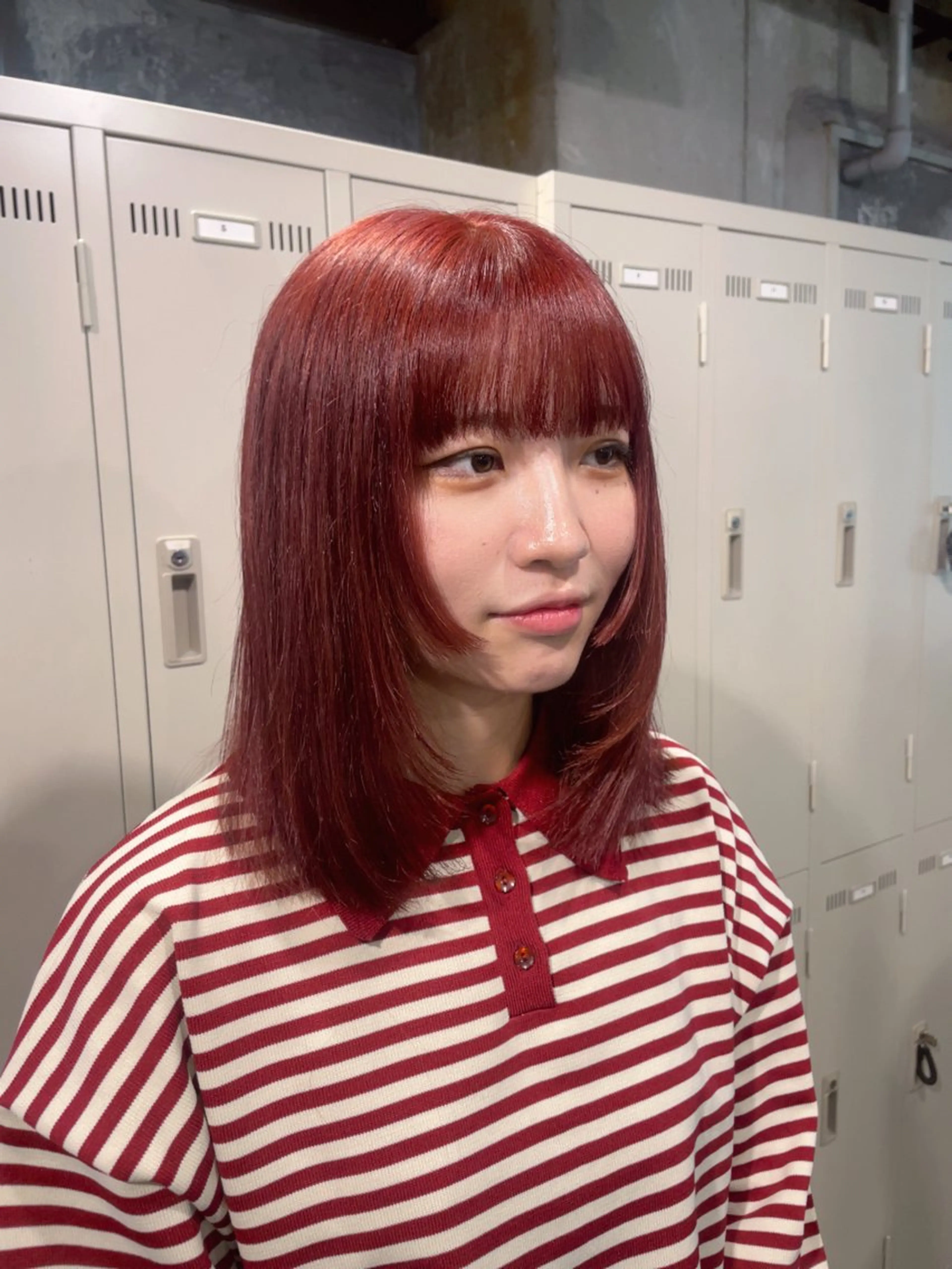 セミロング 顔周りカット ウルフカット alicetokyo 🦋宮葉🦋のマツエク・マツパデザイン