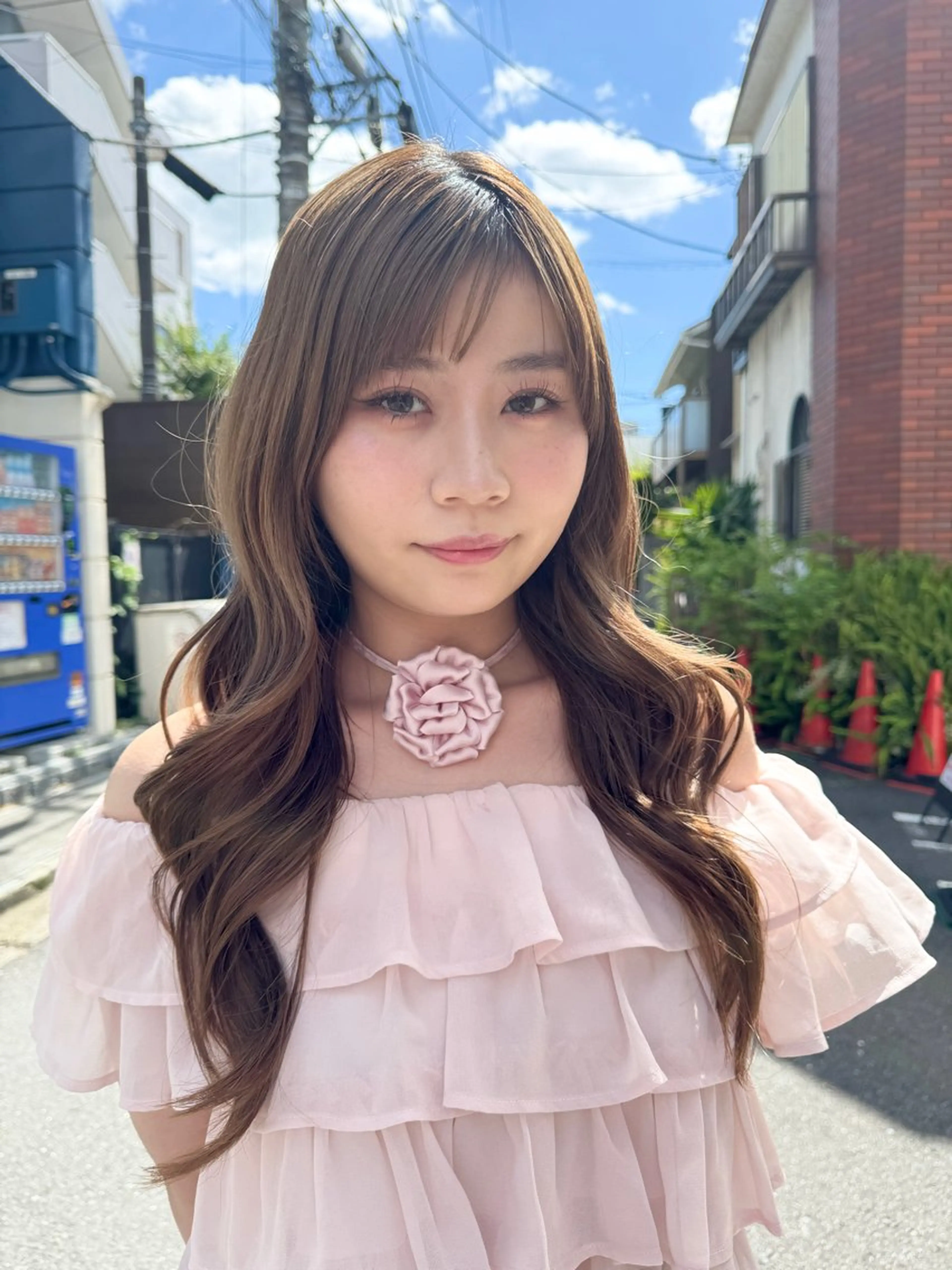 ヘアセット 透明感 カラー💎umiのヘアスタイル