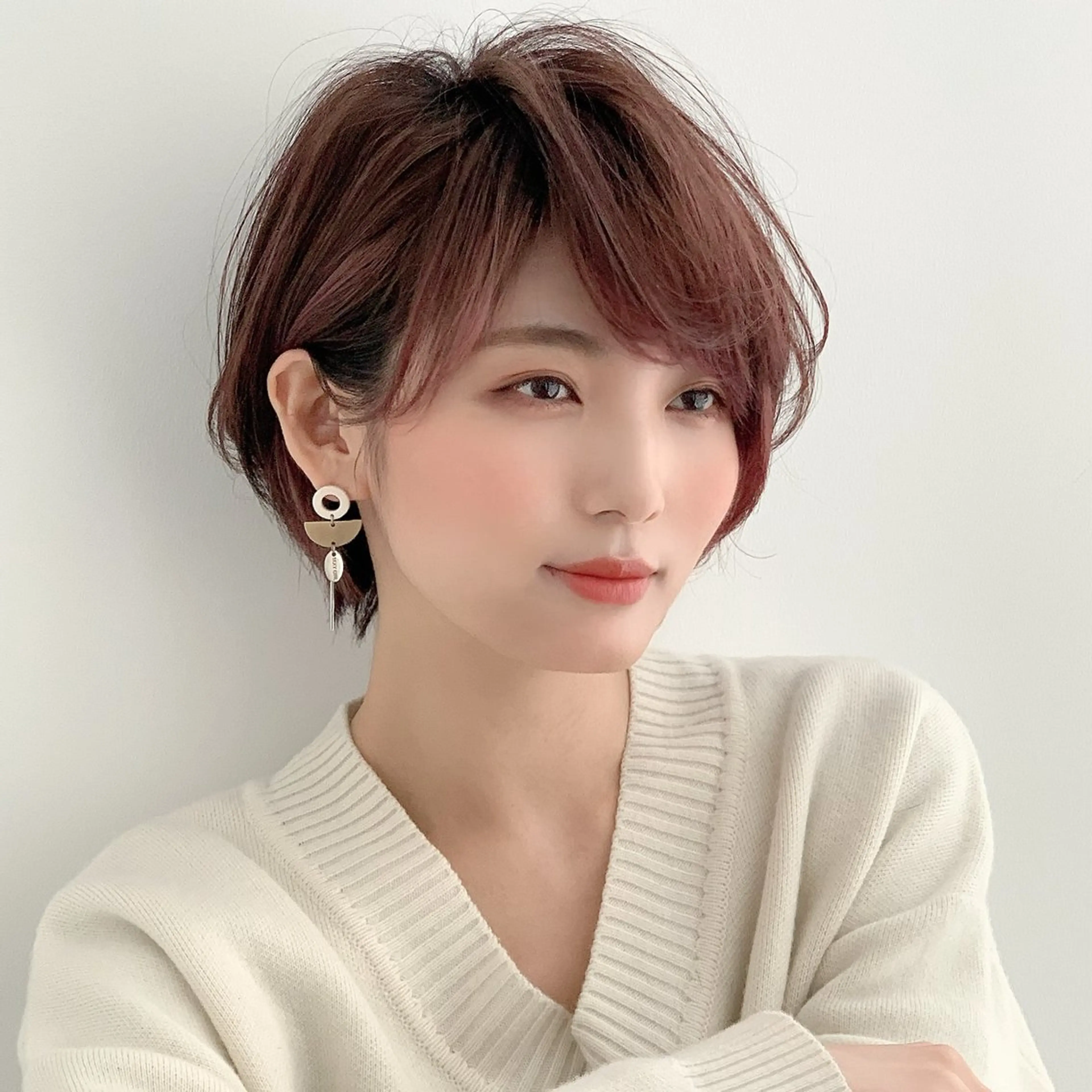 ショート Loom.by Sea【ルーム バイ シー】所属・松本元也✂️新宿 韓国風ボブ/ショートのヘアスタイル