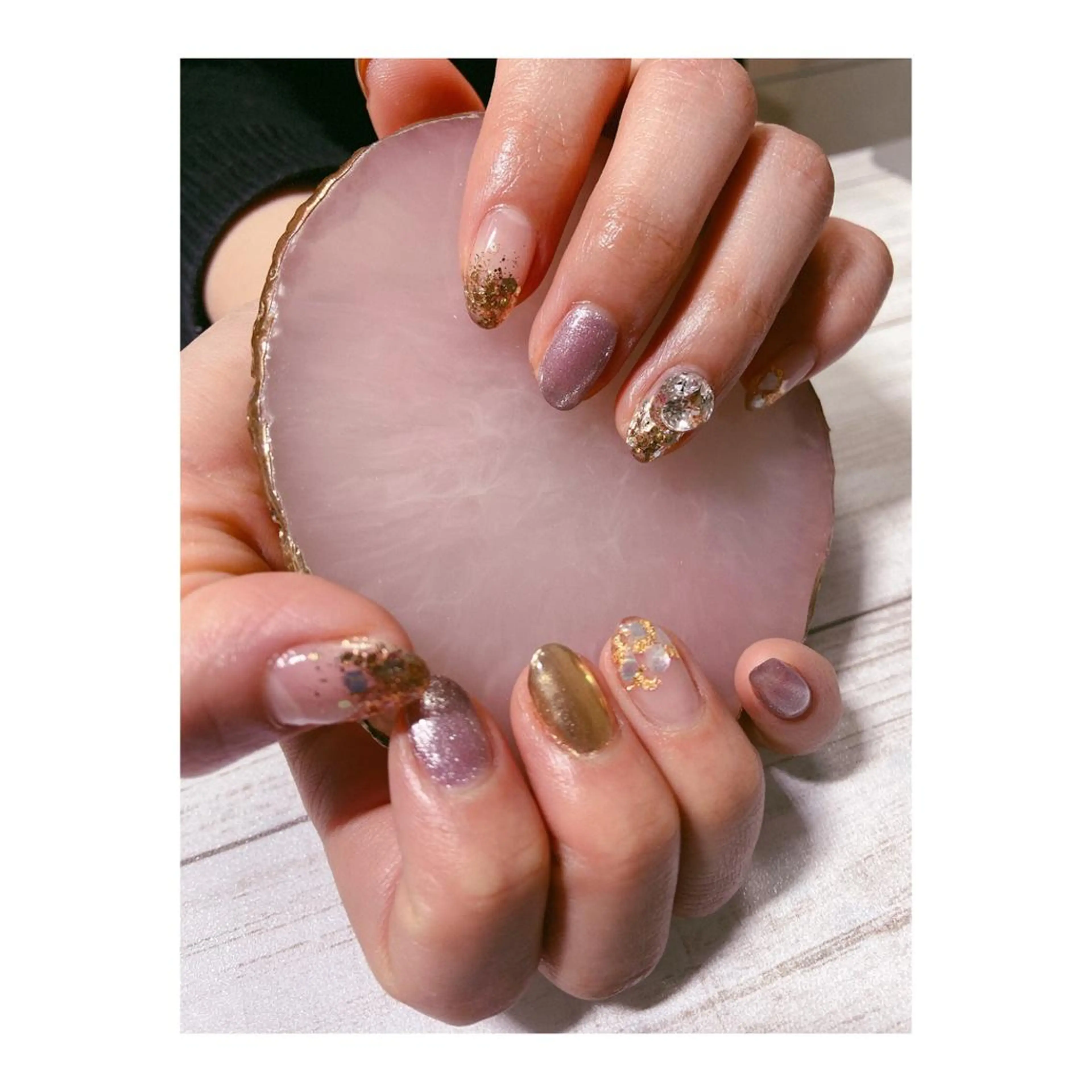 ネイル 成人式 Lokahi NAILのネイルデザイン